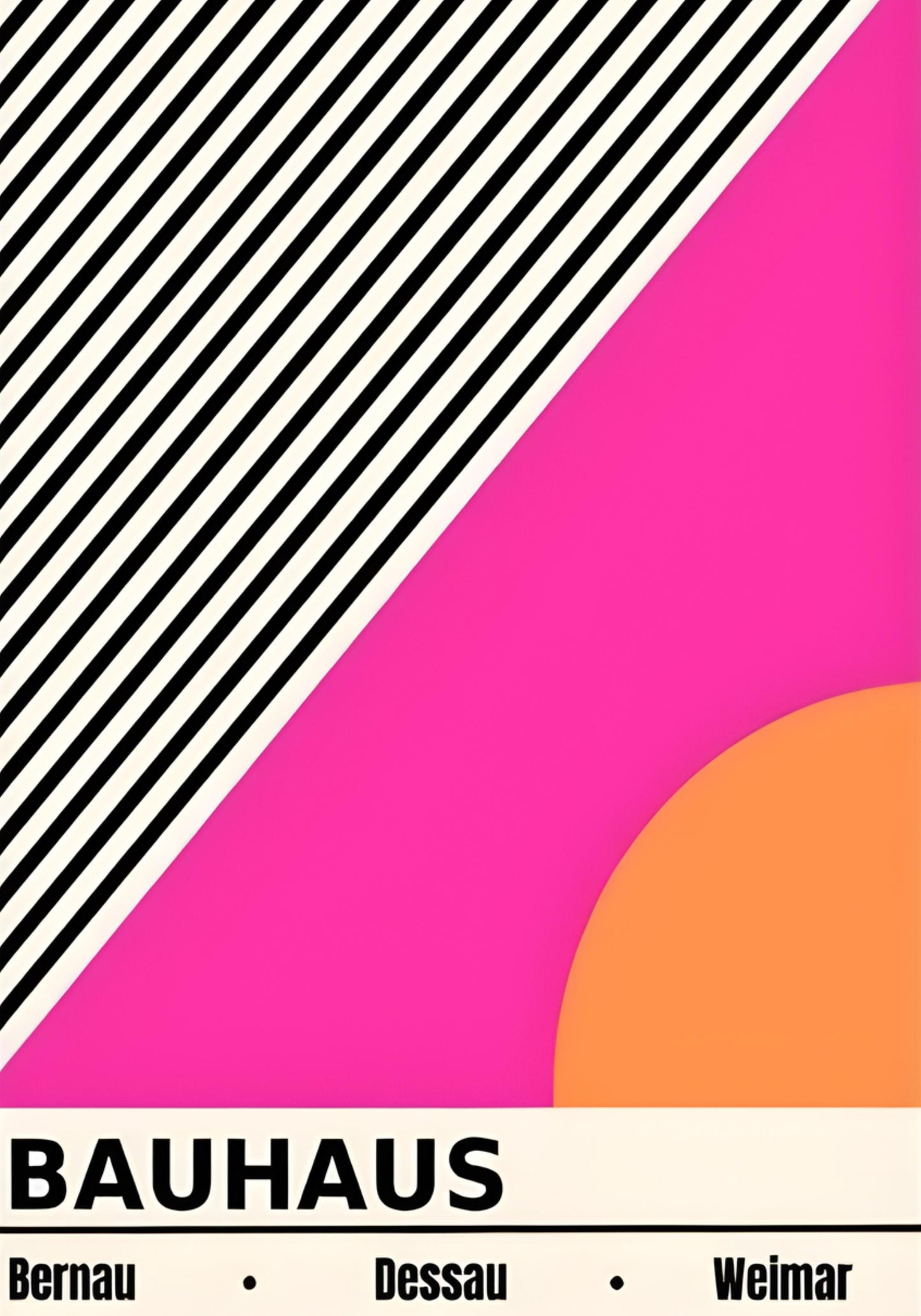 Sunburst Design | Bauhaus Art Movement | 1923 Modernist Poster | Artistic Home Decor | Visual Artwork for Living Spaces