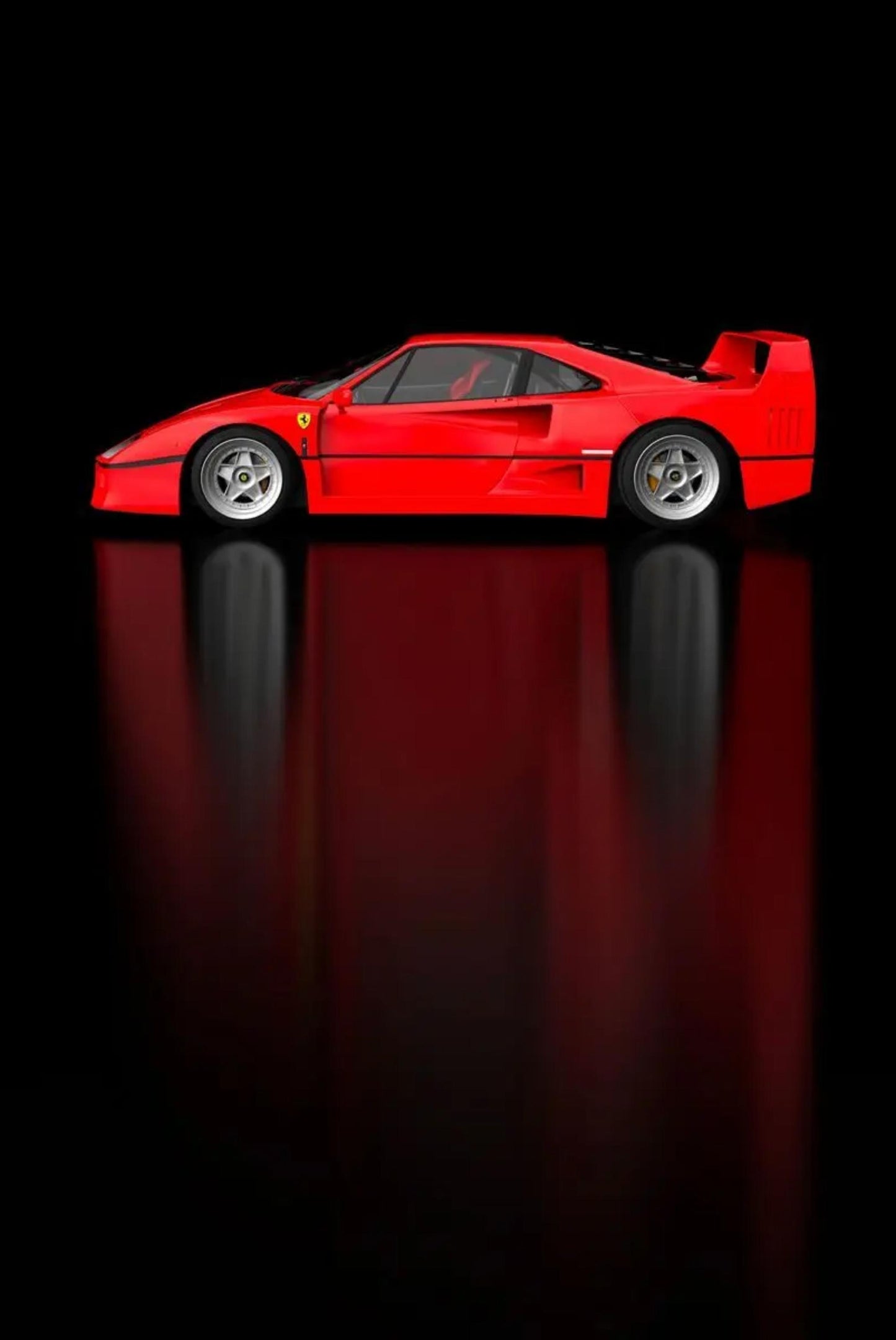 THE FERRARI F40 ELEGANCE