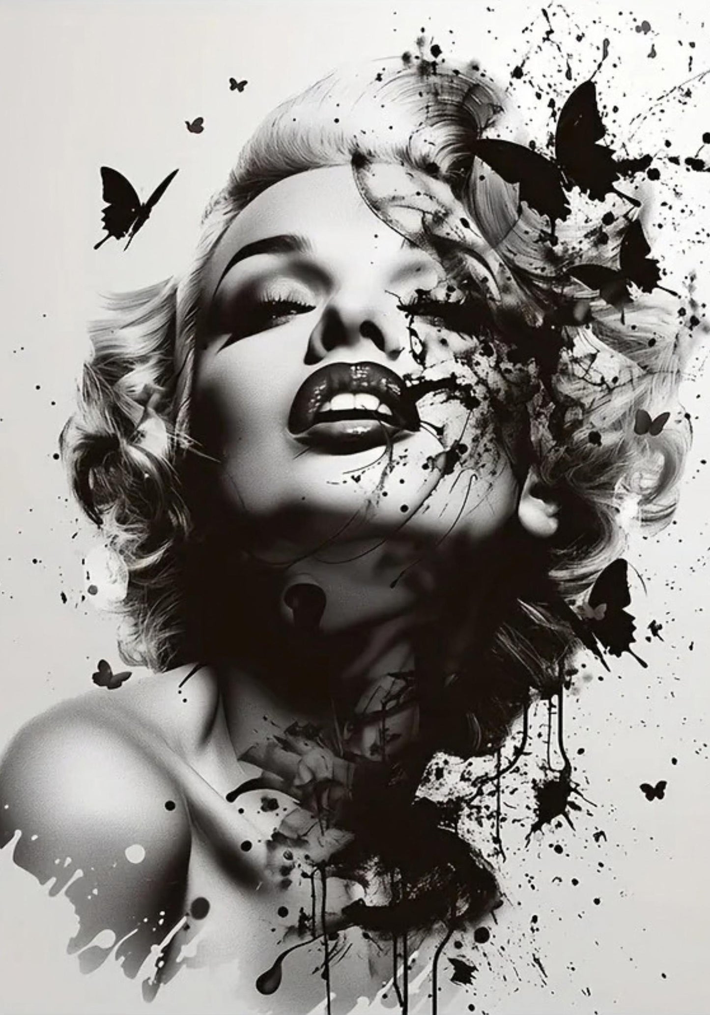 Marilyn Monroe | Vibrant Butterfly Icon