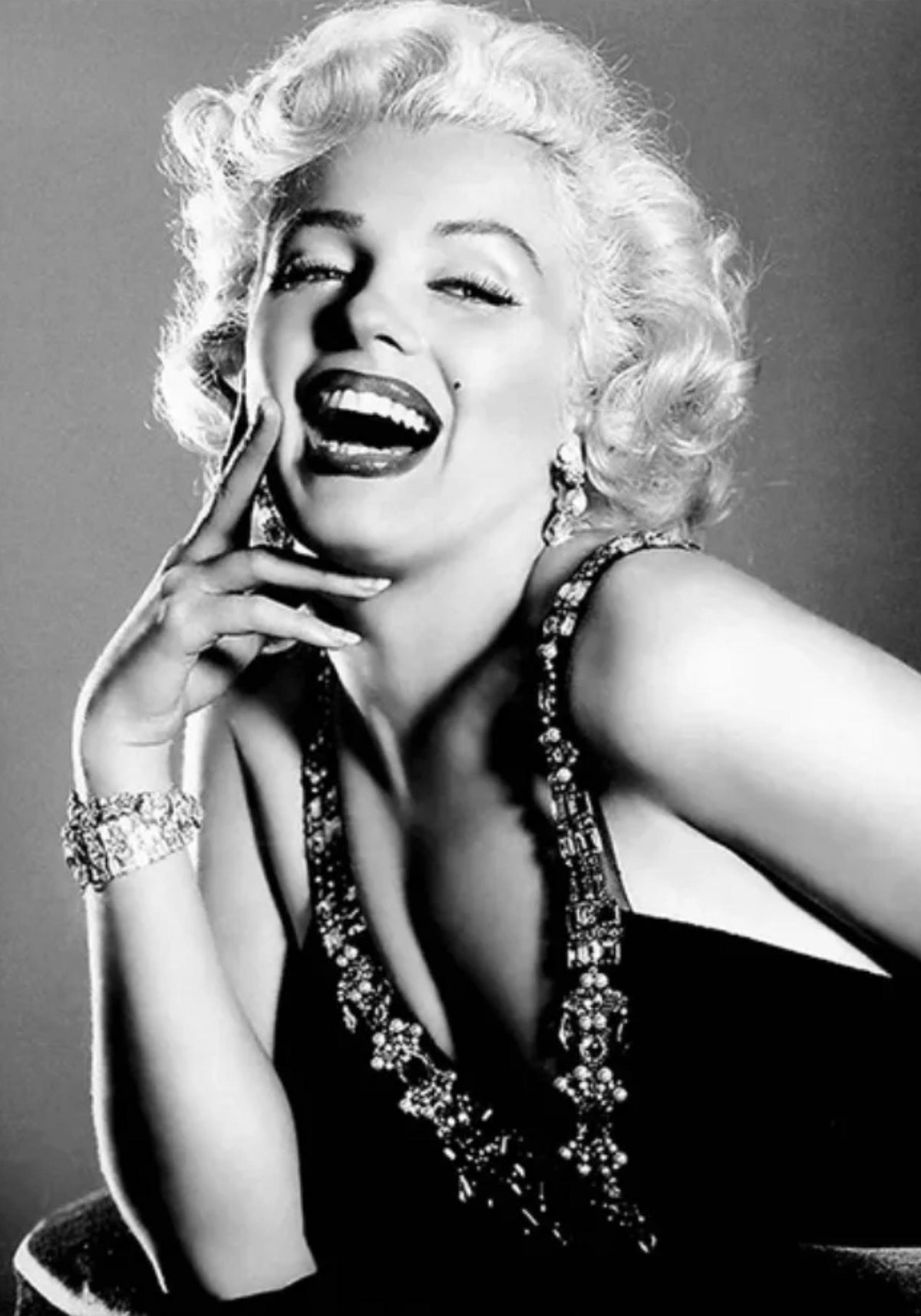 MARILYN'S RADIANT LAUGH