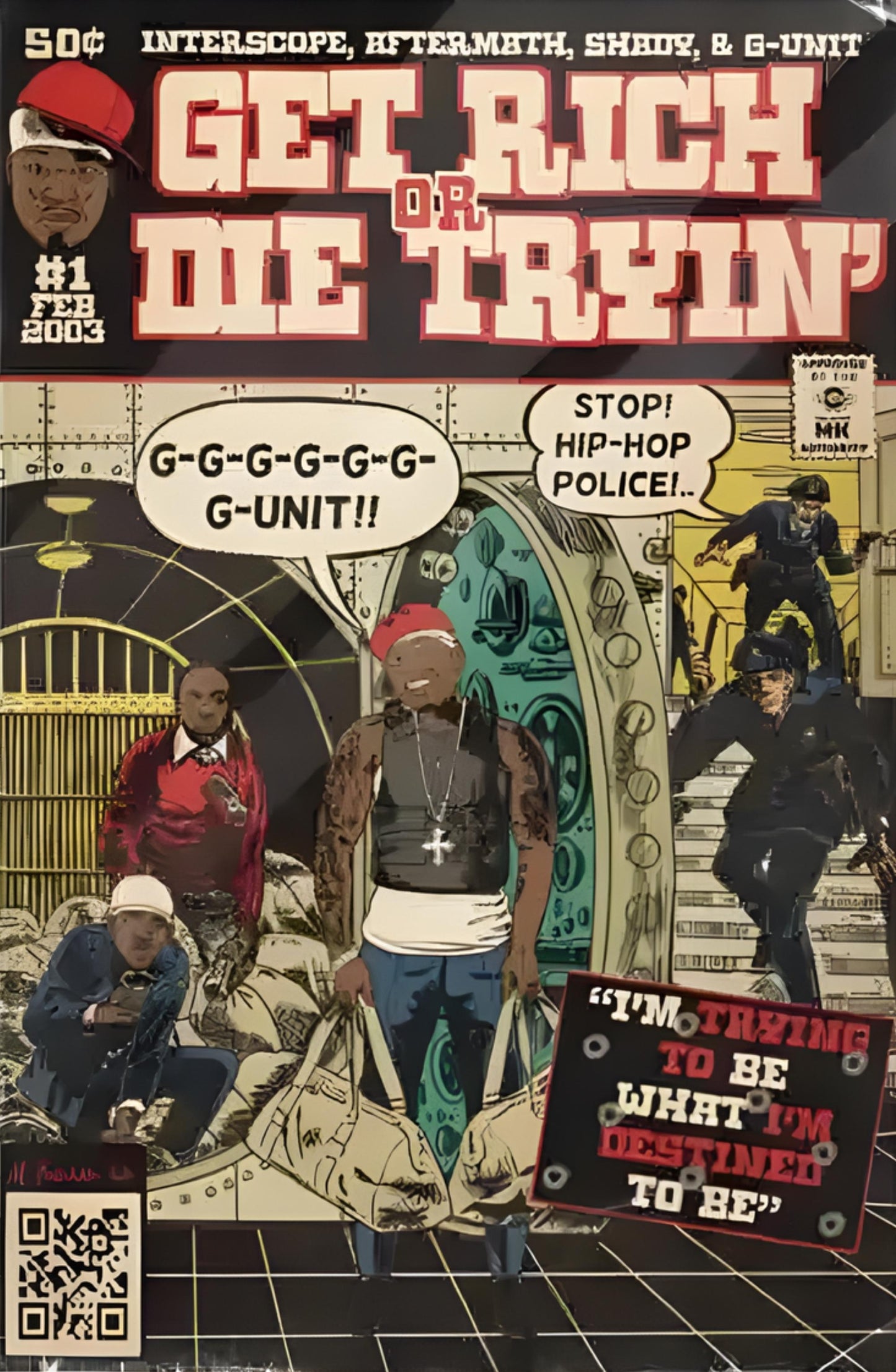 Music Comic | 50 Cent | Get Rich Or Die Tryin'