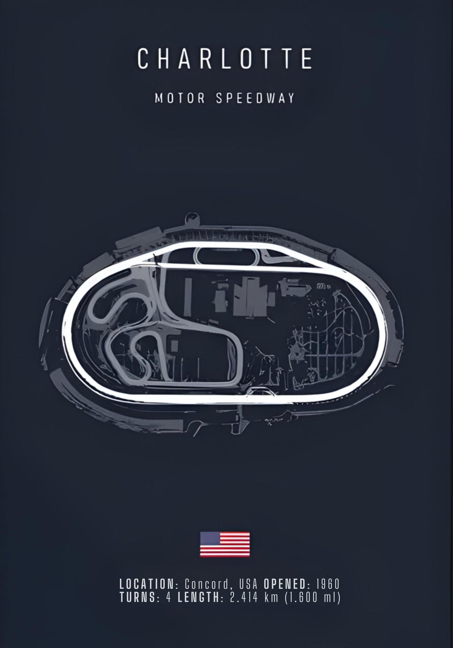 Charlotte F1 Circuit | Track Layout