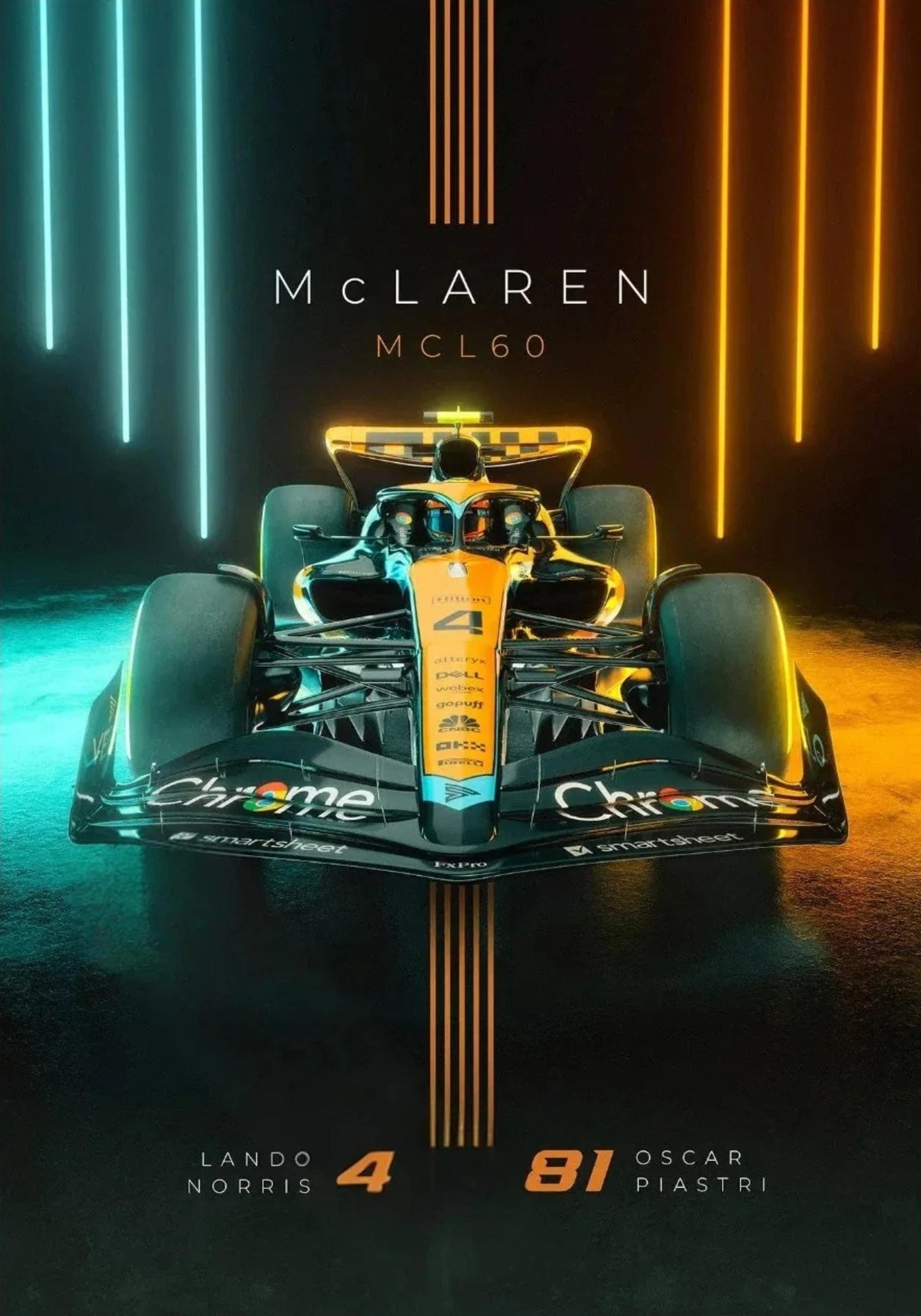 Lando Norris & Oscar Piastri | 2023 McLaren F1 Team