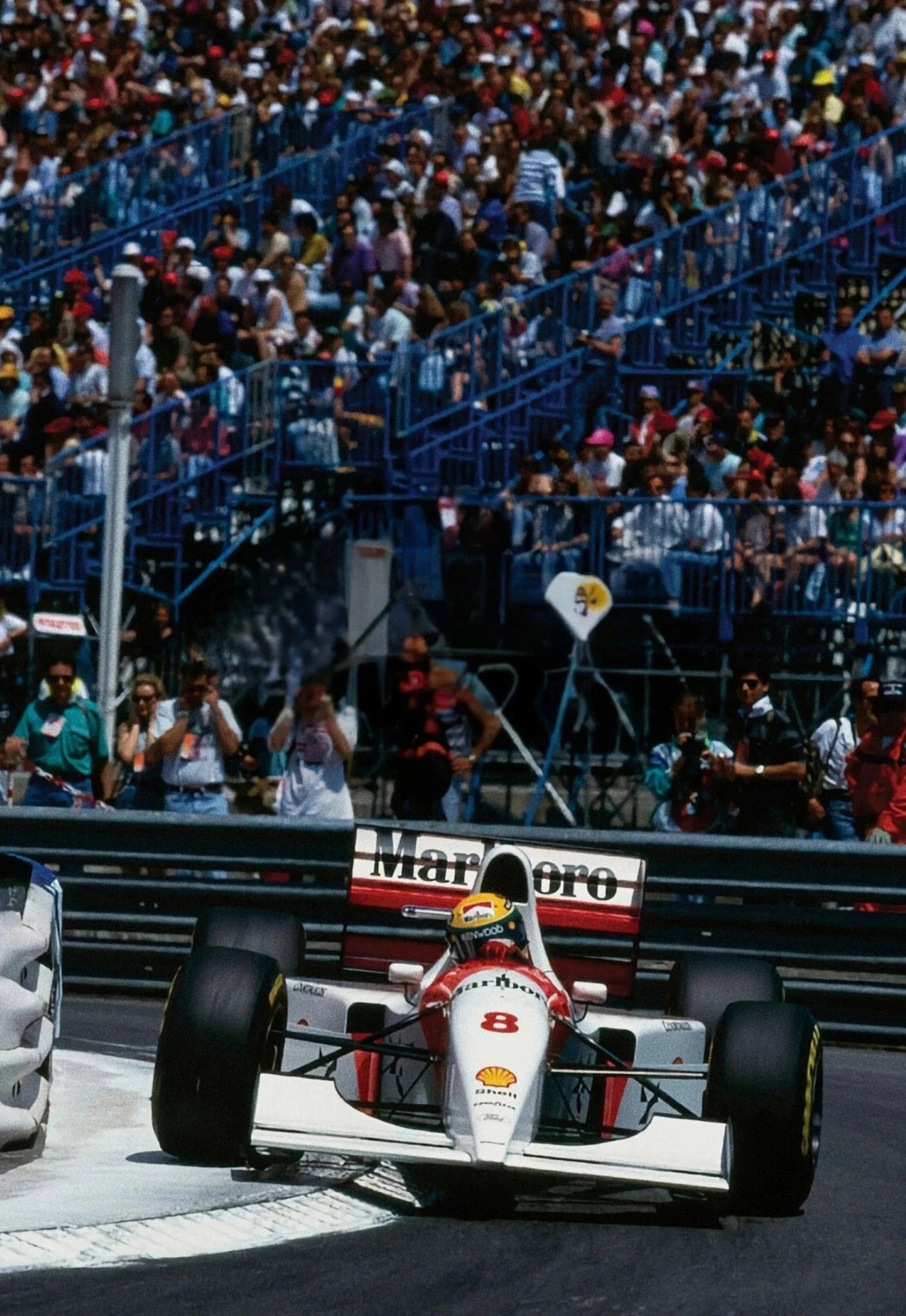 Monaco Formula 1 Poster | Vintage Grand Prix Art | Classic F1 Racing | McLaren MP4/4 Tribute | Ayrton Senna & Alain Prost 1988 Season