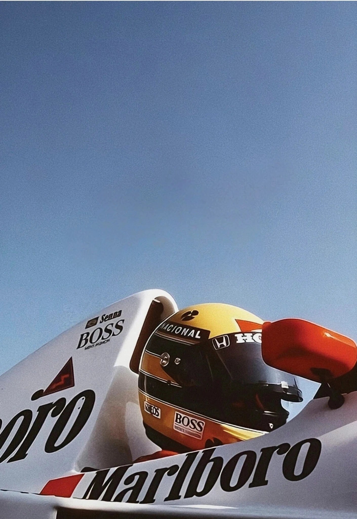 Monaco Grand Prix Poster | Vintage Formula 1 Racing Art | Ayrton Senna & McLaren Tribute | Classic Motorsport Decor
