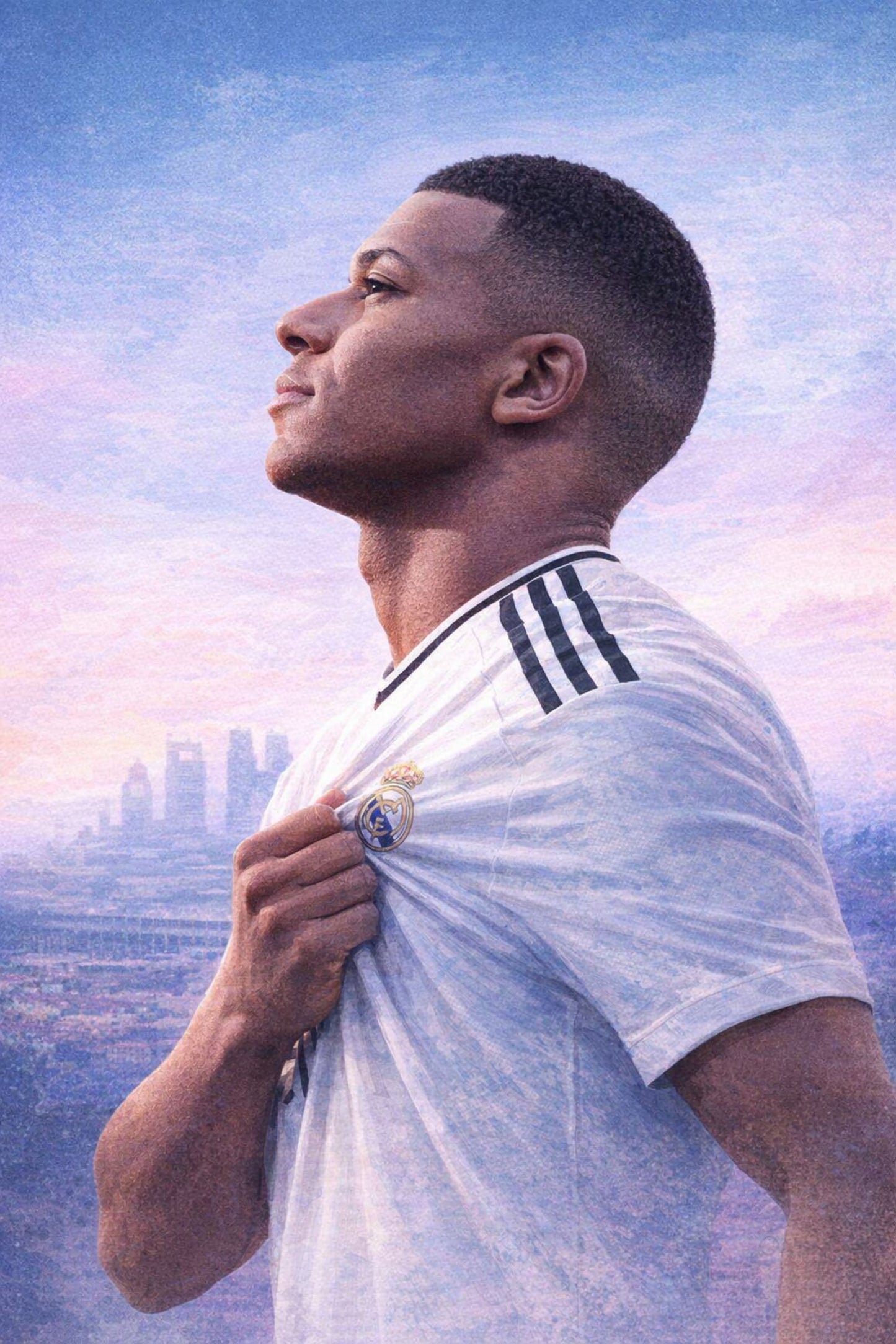 KYLIAN MBAPPE CITYSCAPE