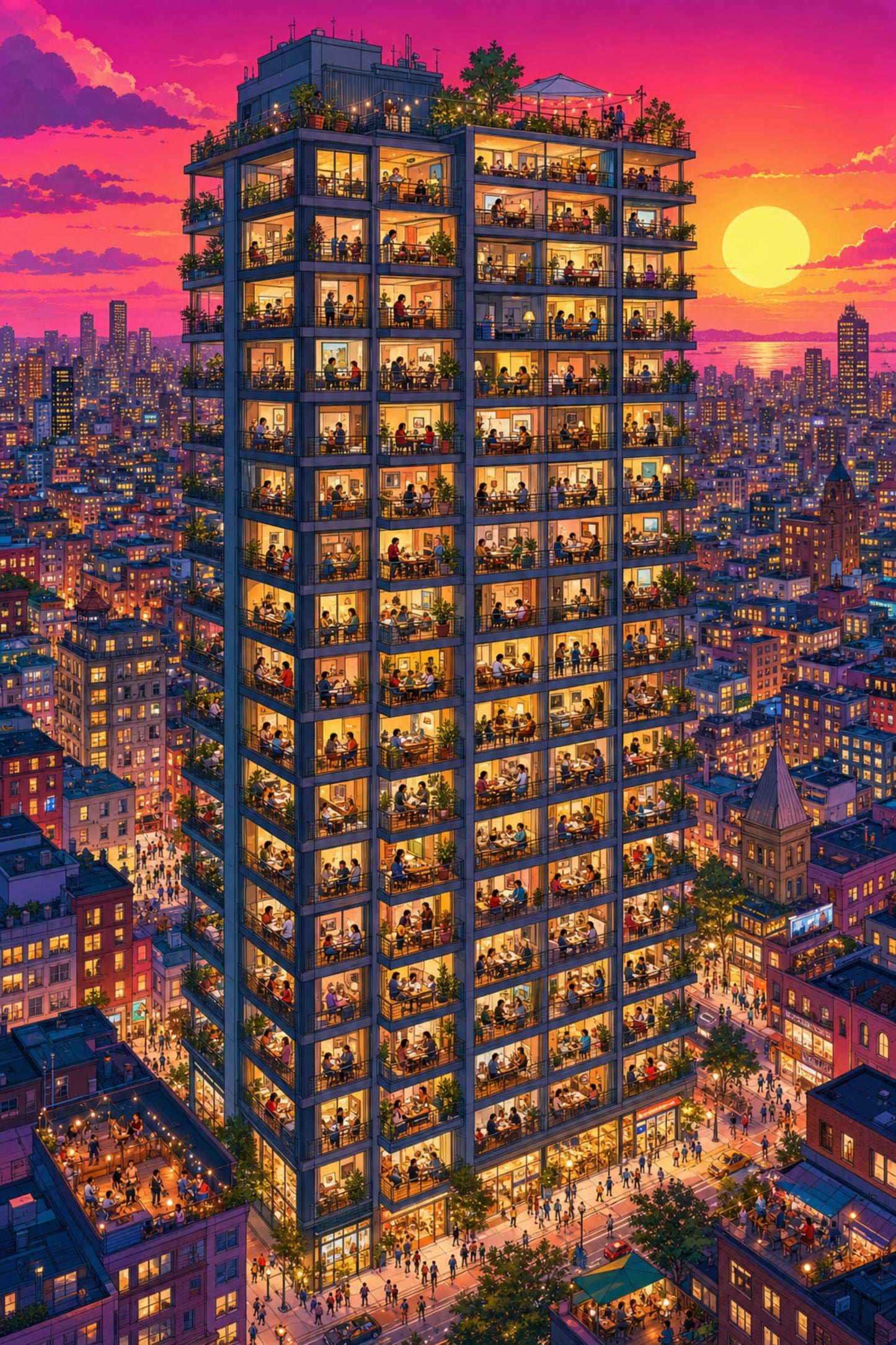 URBAN SUNSET