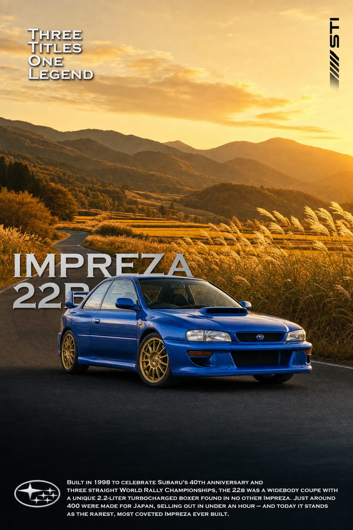IMPREZA 22B: RALLY LEGEND