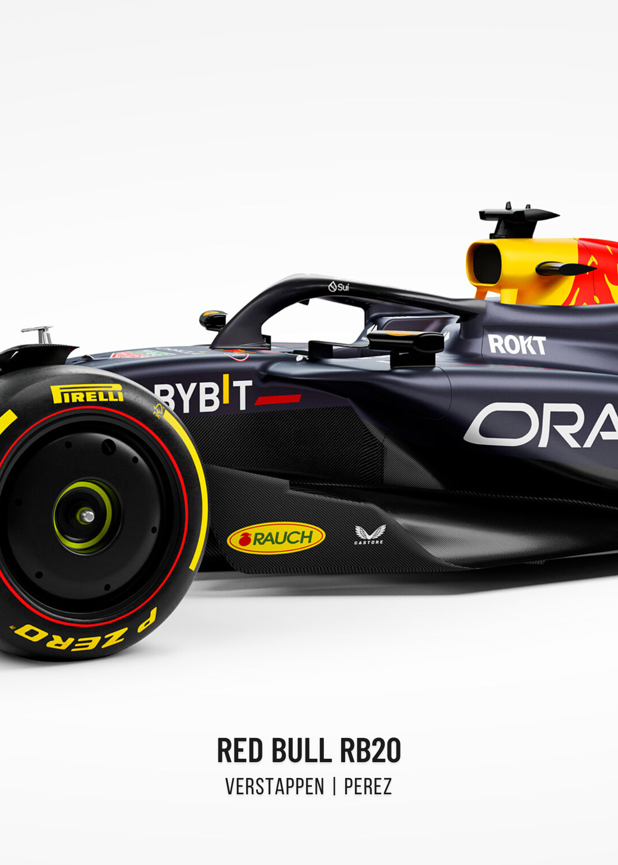 Formula 1 Car Poster | 3 Panel | Red Bull Racing | Wall Art| Max Verstappen | Motorsport Decor | F1 Memorabilia | Artwork