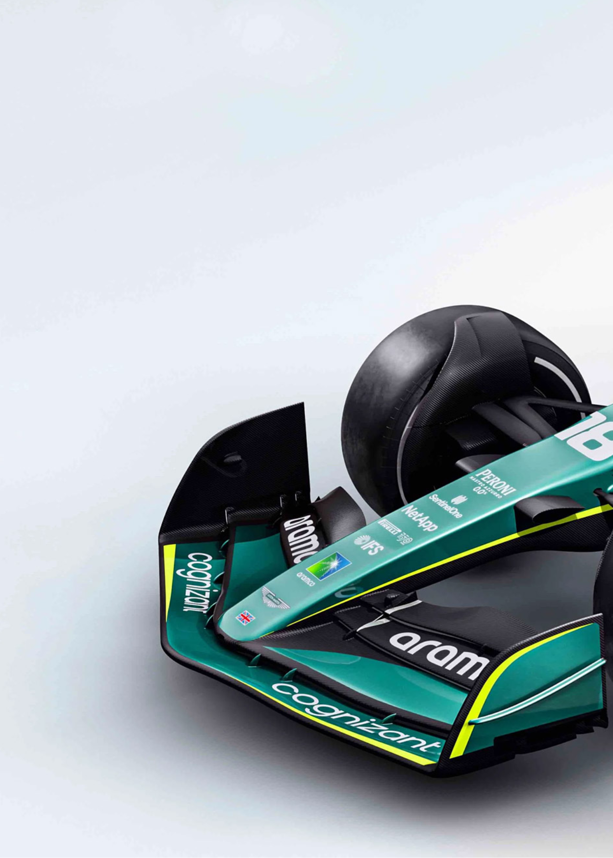 Formula 1 Car Poster | Triple Panel Wall Art | Aston Martin F1 Racing Theme Decor | 3 Piece Set