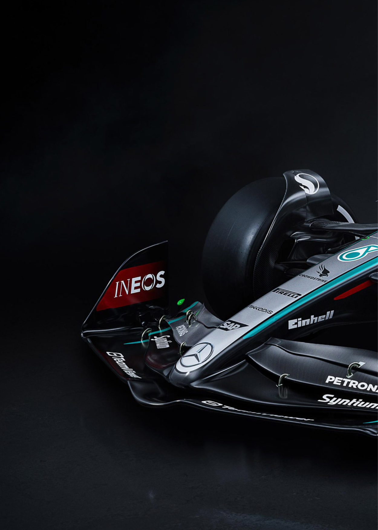 3-Piece | Mercedes AMG | F1 Car Poster Set | Lewis Hamilton | Triple Panel Wall Art | Formula 1 Racing Car Decor | Home Interior Design | Motorsport Enthusiast Gift | Unique Racing Memorabilia