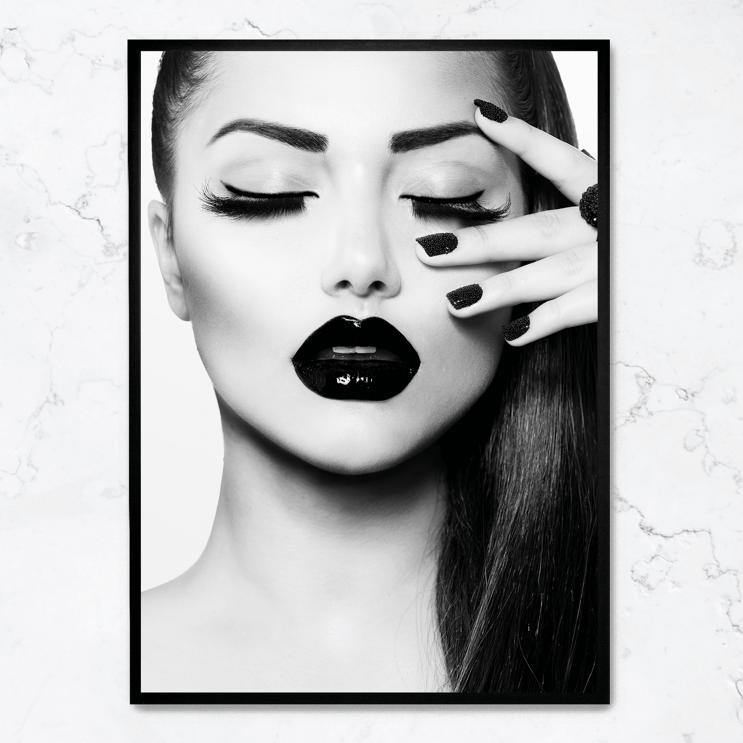 Pure Beauty Poster | Decorative Home Art | Elegant Wall Decor | Aesthetic Visual Artwork | Contemporary Print