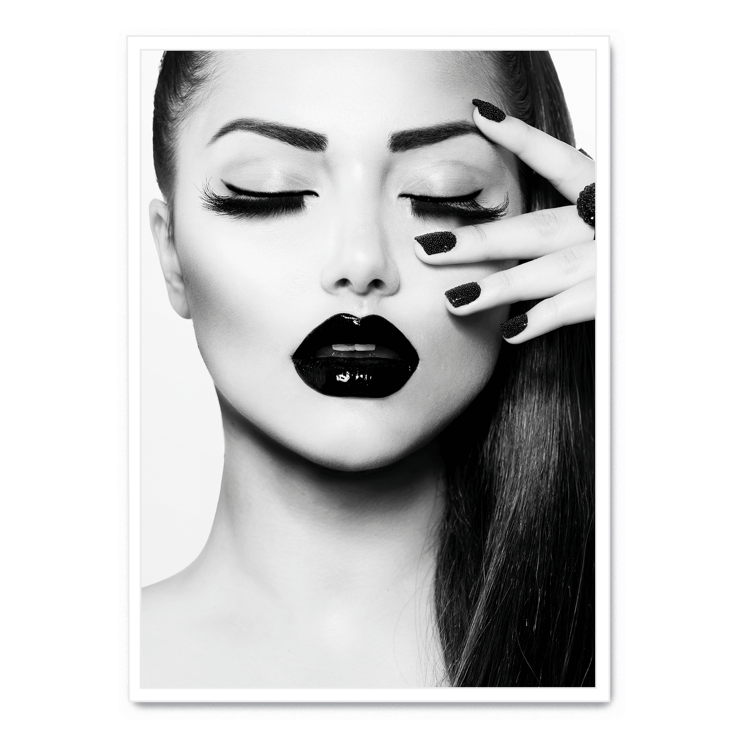 Pure Beauty Poster | Decorative Home Art | Elegant Wall Decor | Aesthetic Visual Artwork | Contemporary Print