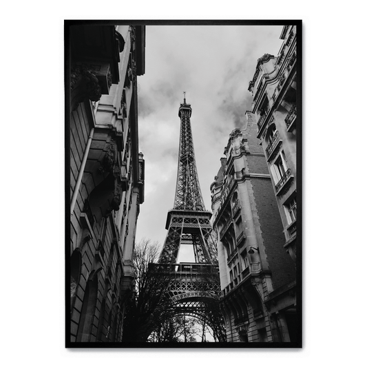 Eiffel Tower Poster | Paris Landmark Art Print | Wall Decor for Home & Garden | Iconic French Architecture