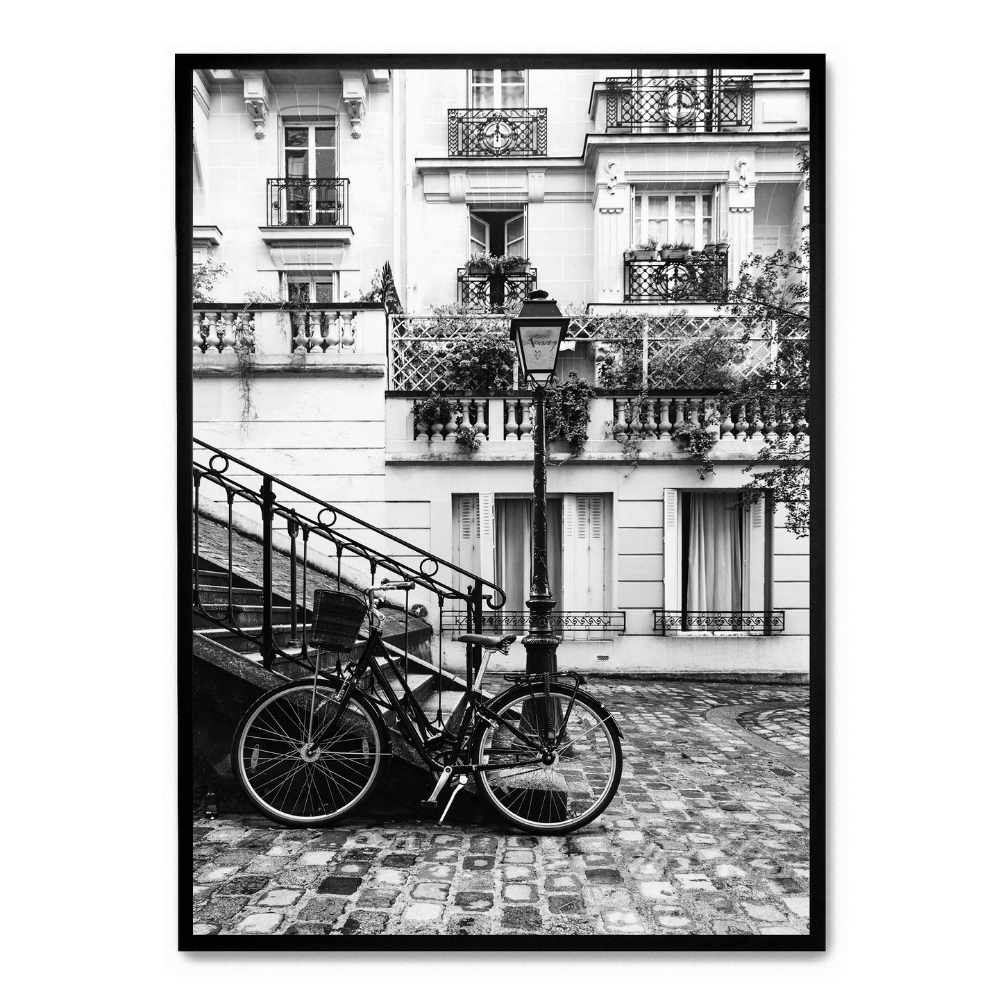 Paris Street Scene Poster | Vintage Art Print | Cityscape Wall Decor | Parisian Aesthetic Decor | Urban Landscape Illustration | Home & Office Art | Elegant City View Poster