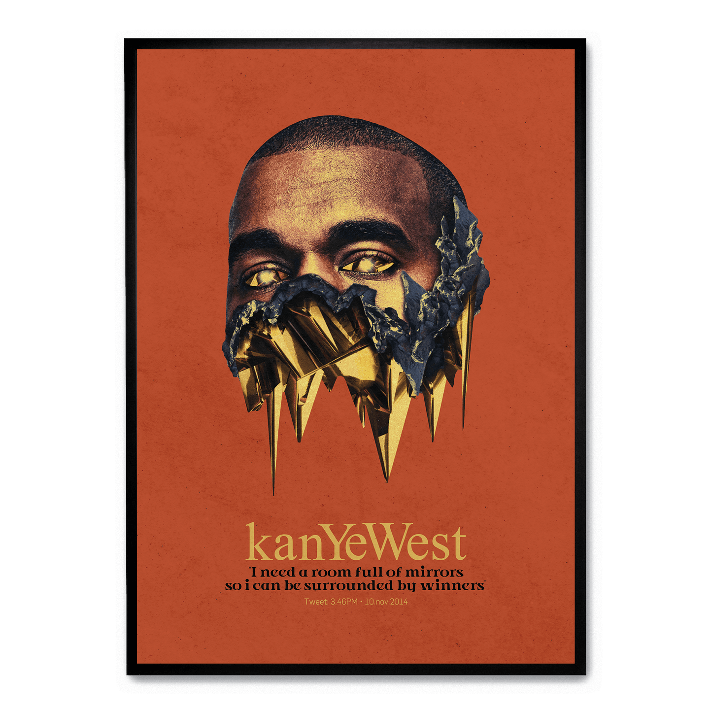 KanYe Need A Room | Unique Poster | Home Decor | Wall Art | Contemporary Design