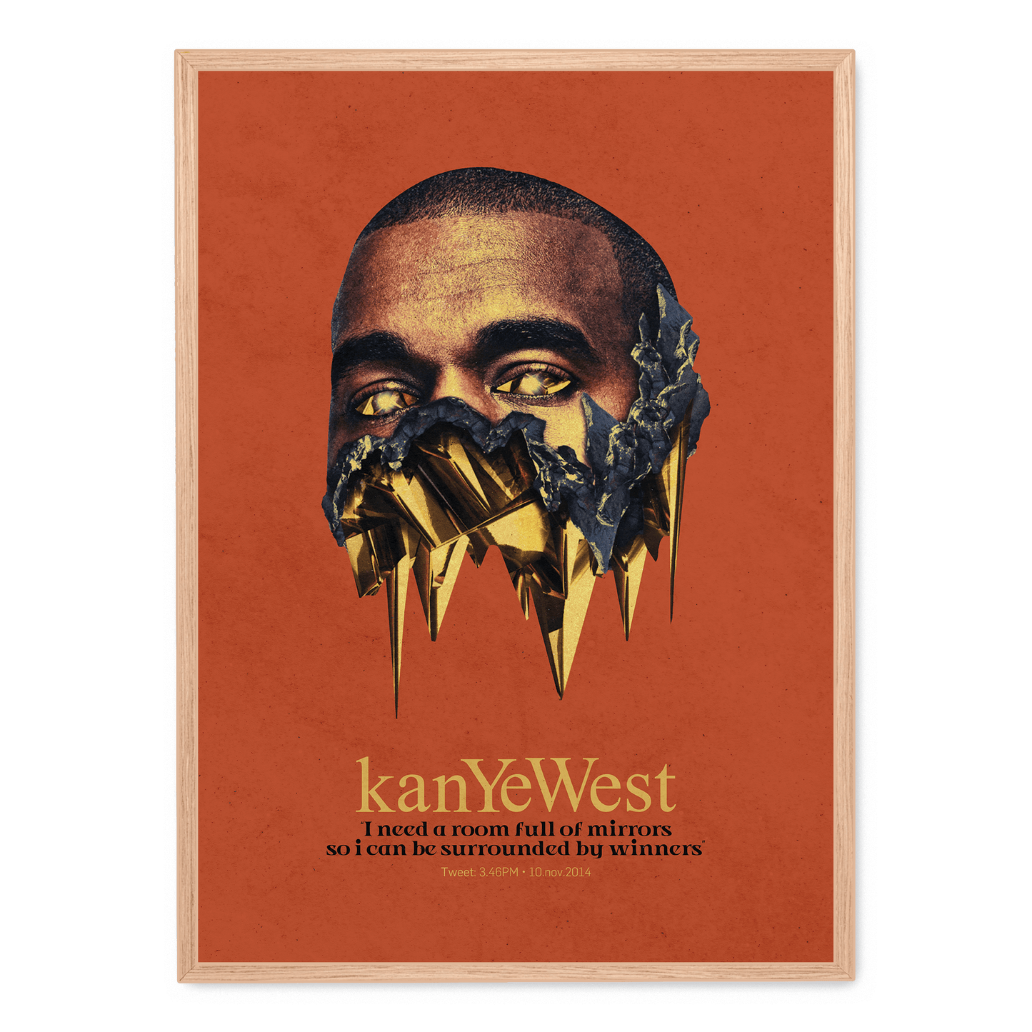 KanYe Need A Room | Unique Poster | Home Decor | Wall Art | Contemporary Design
