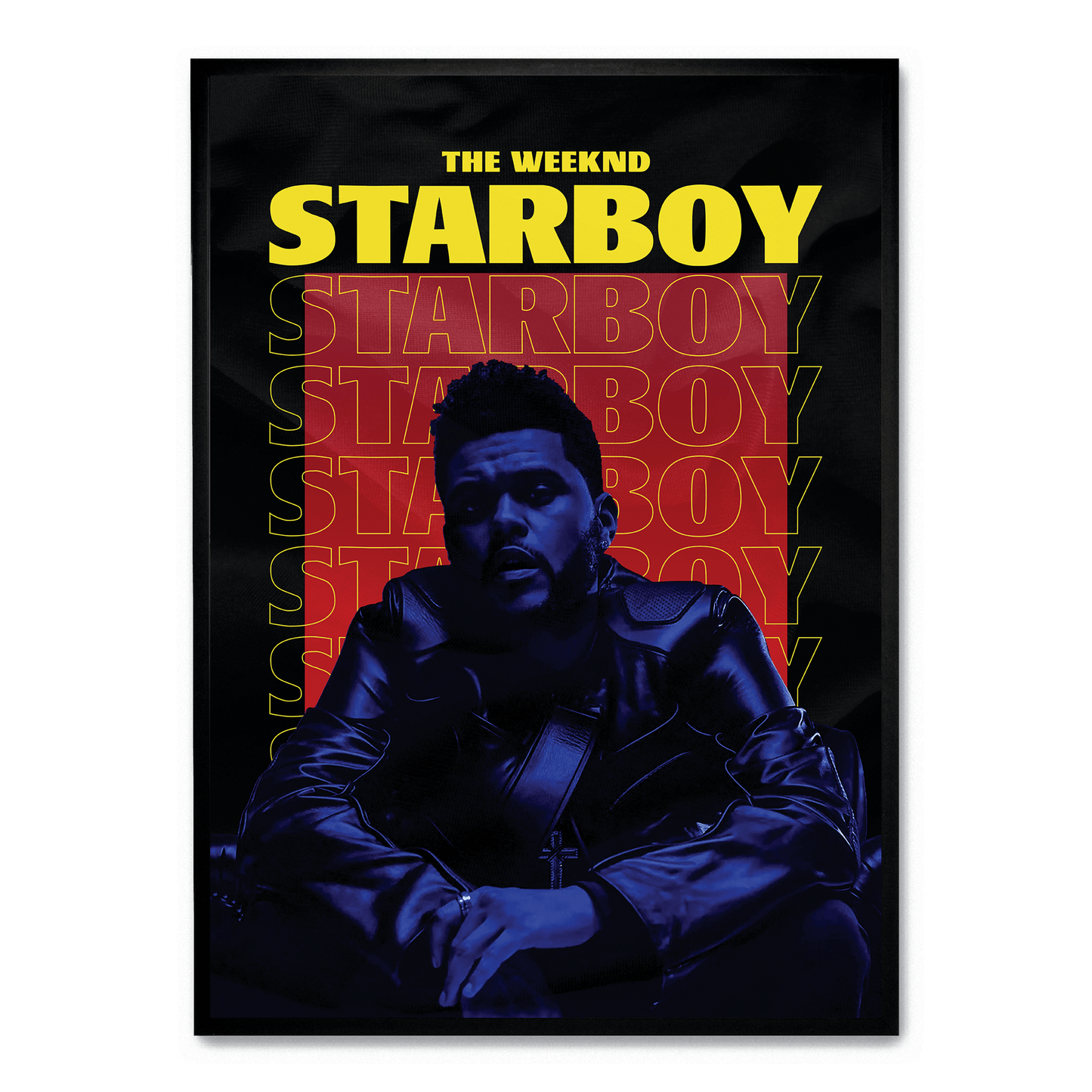 The Weeknd Starboy Poster | Music Art | Wall Decor | Home & Garden | Artwork