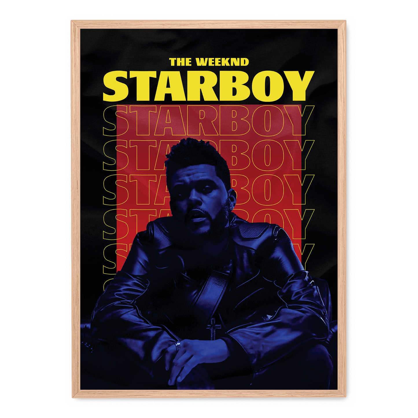 The Weeknd Starboy Poster | Music Art | Wall Decor | Home & Garden | Artwork