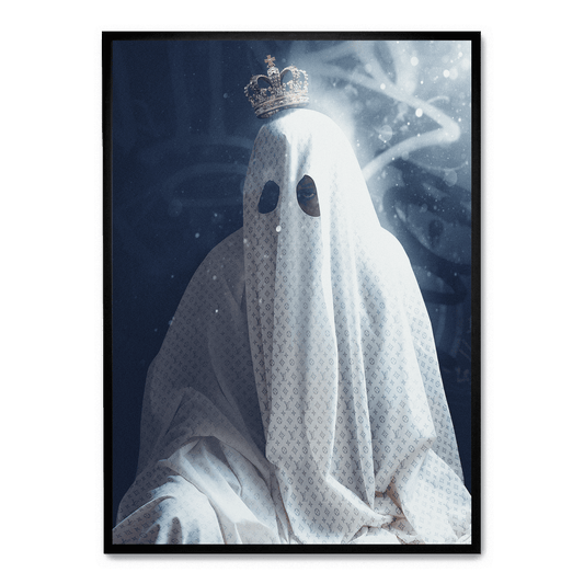 Luxury Ghost | Modern Art Poster | Contemporary Decor | High-Quality Print | Wall Art | Aesthetic Design | Home Decoration