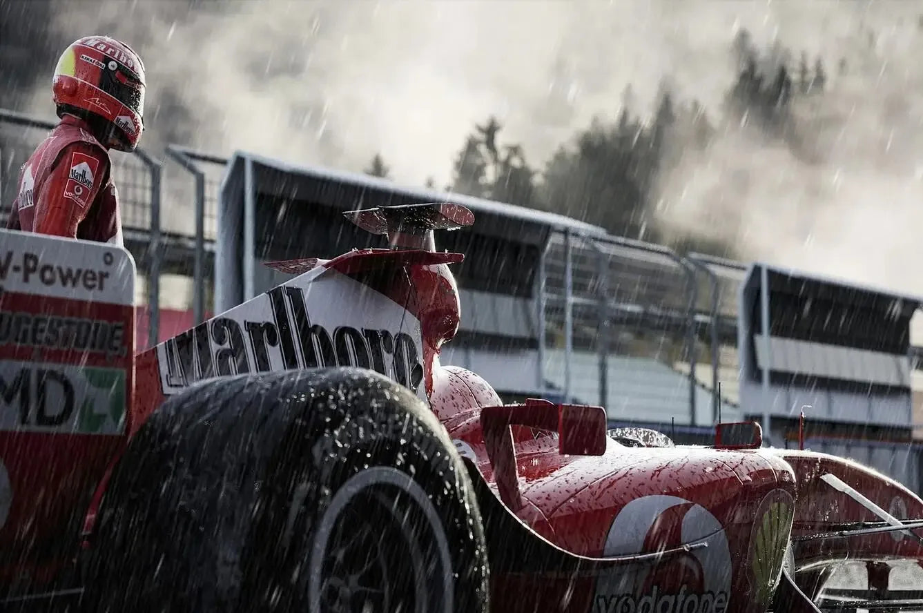 Charles Leclerc 2019 Ferrari Pitstop | Racing Excellence Poster | Motorsport Wall Art | F1 Decoration
