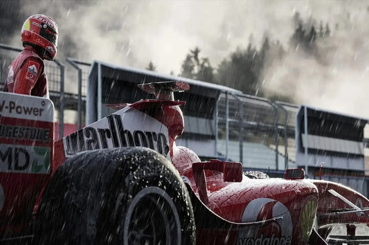 Charles Leclerc 2019 Ferrari Pitstop | Racing Excellence Poster | Motorsport Wall Art | F1 Decoration