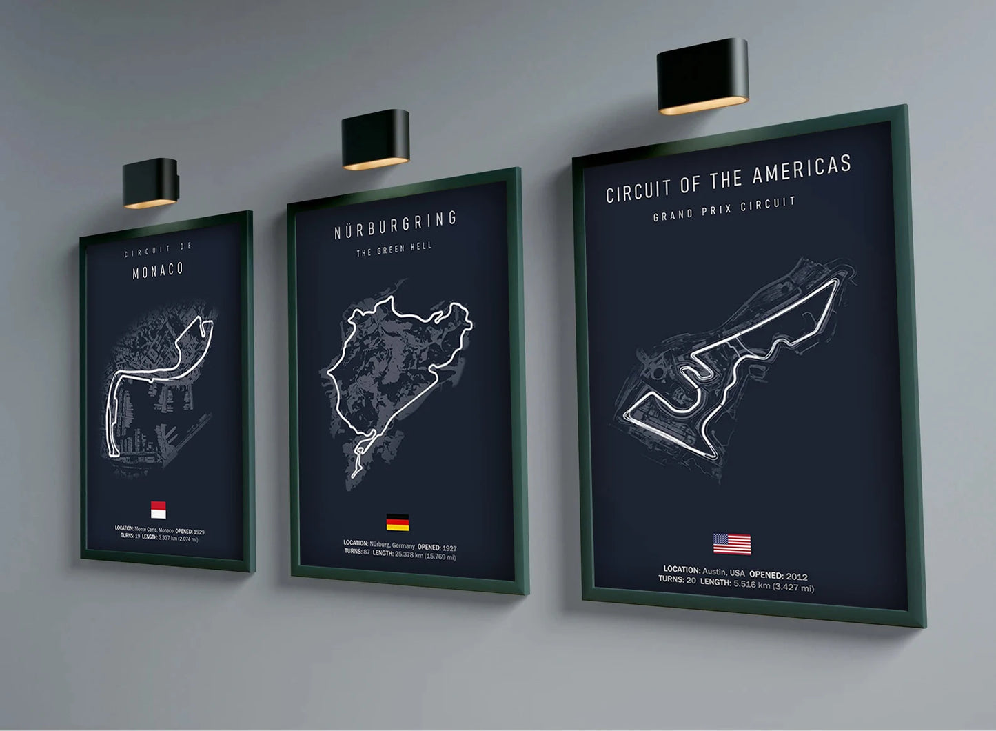 Laguna Seca Race Track Map | Wall Art | Motorsport Poster | Home Decor | High-Quality Print | Gift for Race Enthusiasts | Modern Artwork | Living Room Decor