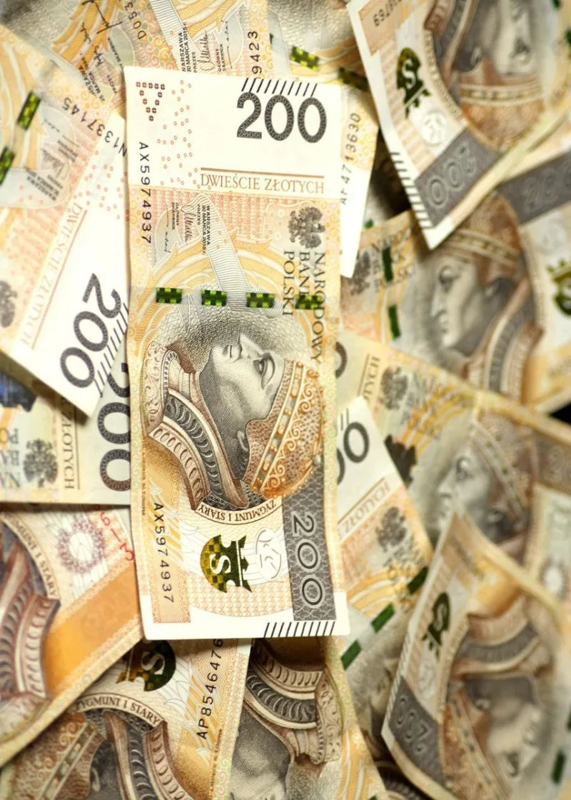 Polish Banknotes Poster  200 Zloty Currency Art, Money Wall Decor | Home Decor | Decoration Poster