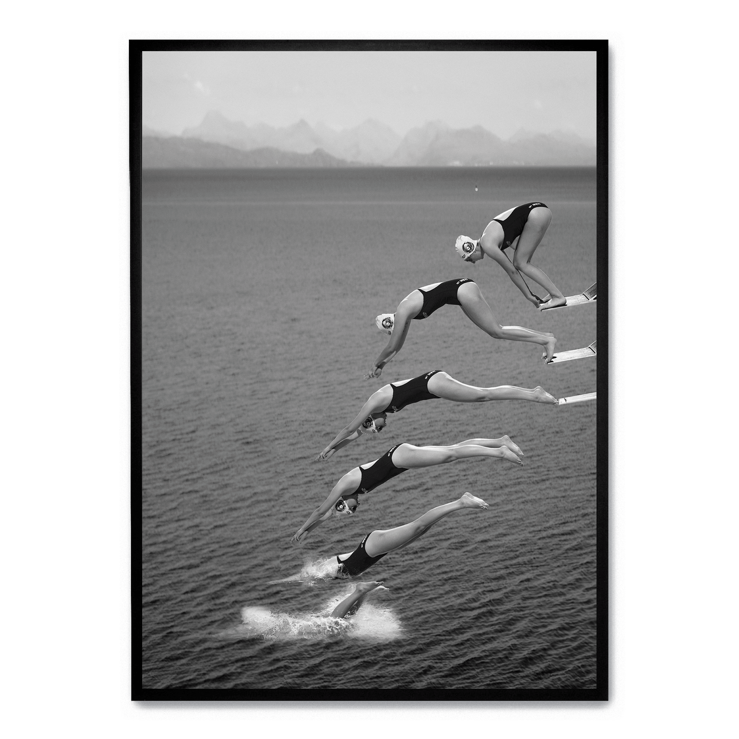 The Beauty of Diving | Ocean Adventure Poster | Vibrant Underwater Scene | Home Decor | Marine Life Wall Art | Nautical Theme