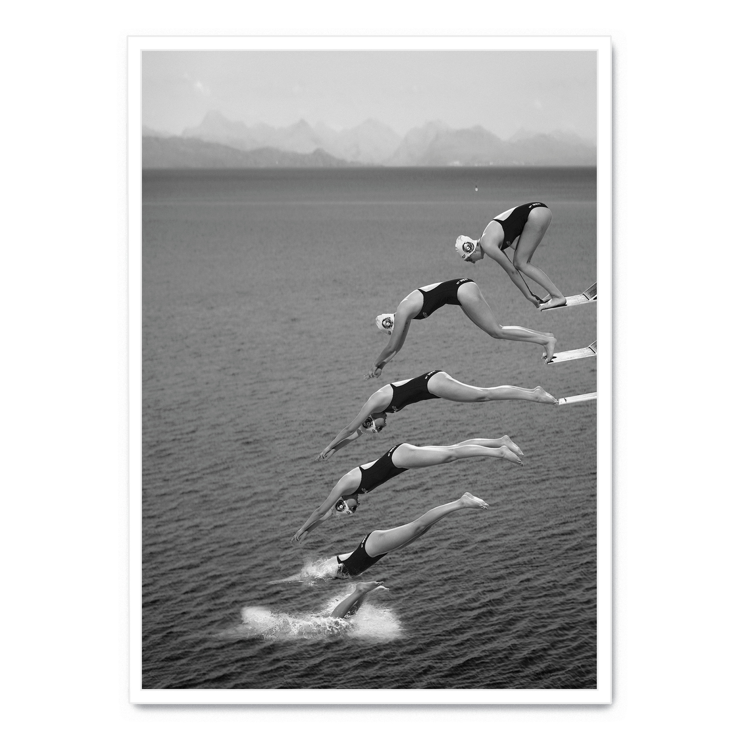 The Beauty of Diving | Ocean Adventure Poster | Vibrant Underwater Scene | Home Decor | Marine Life Wall Art | Nautical Theme