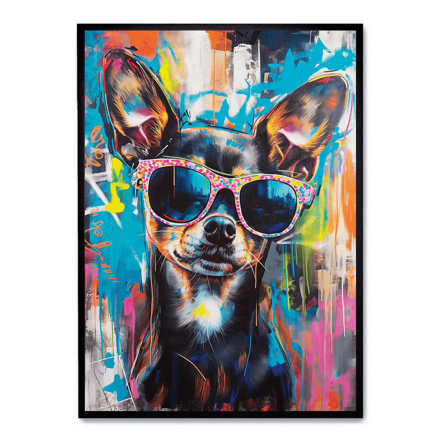 Bad Girl Poster | Artistic Home Decor | Wall Art Print | Creative Visual Artwork | Modern Room Decoration