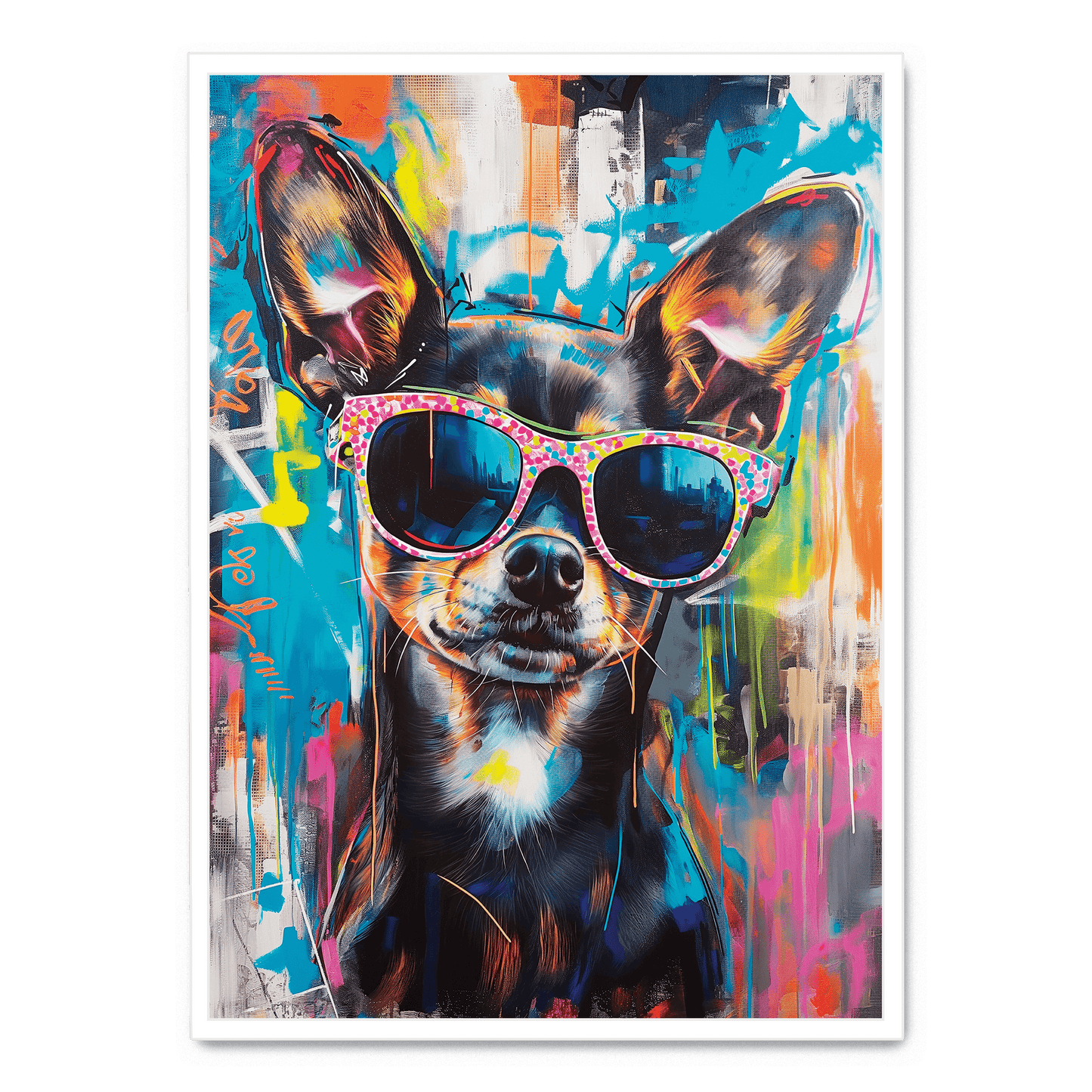 Bad Girl Poster | Artistic Home Decor | Wall Art Print | Creative Visual Artwork | Modern Room Decoration
