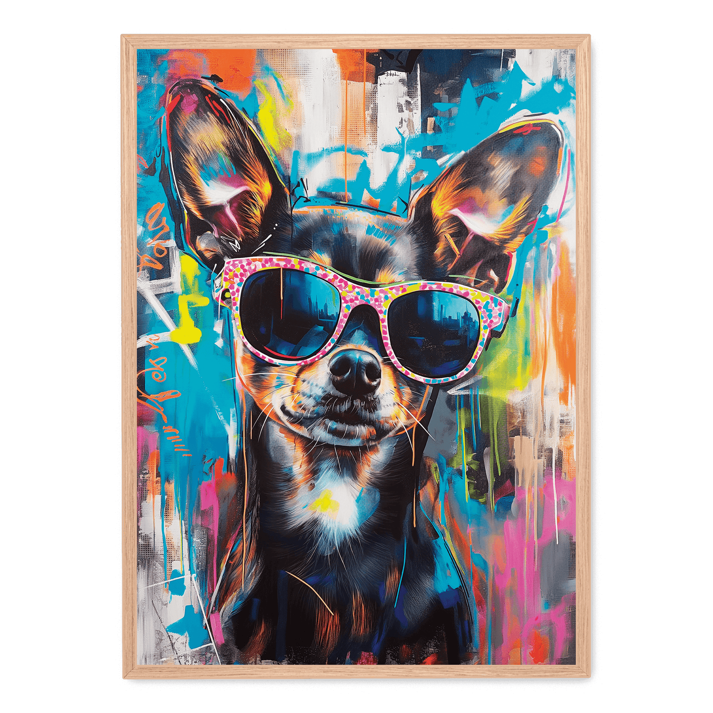 Bad Girl Poster | Artistic Home Decor | Wall Art Print | Creative Visual Artwork | Modern Room Decoration