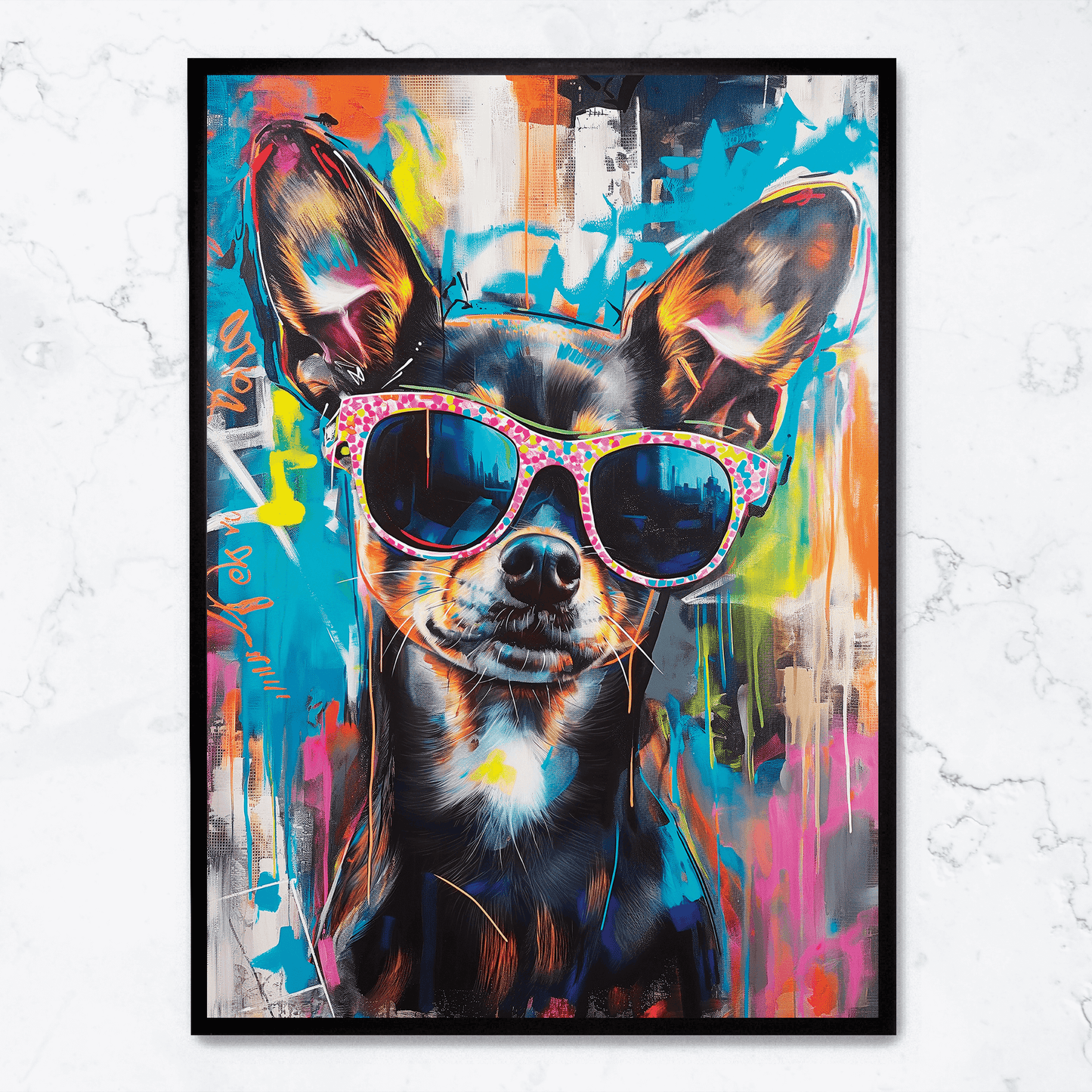 Bad Girl Poster | Artistic Home Decor | Wall Art Print | Creative Visual Artwork | Modern Room Decoration