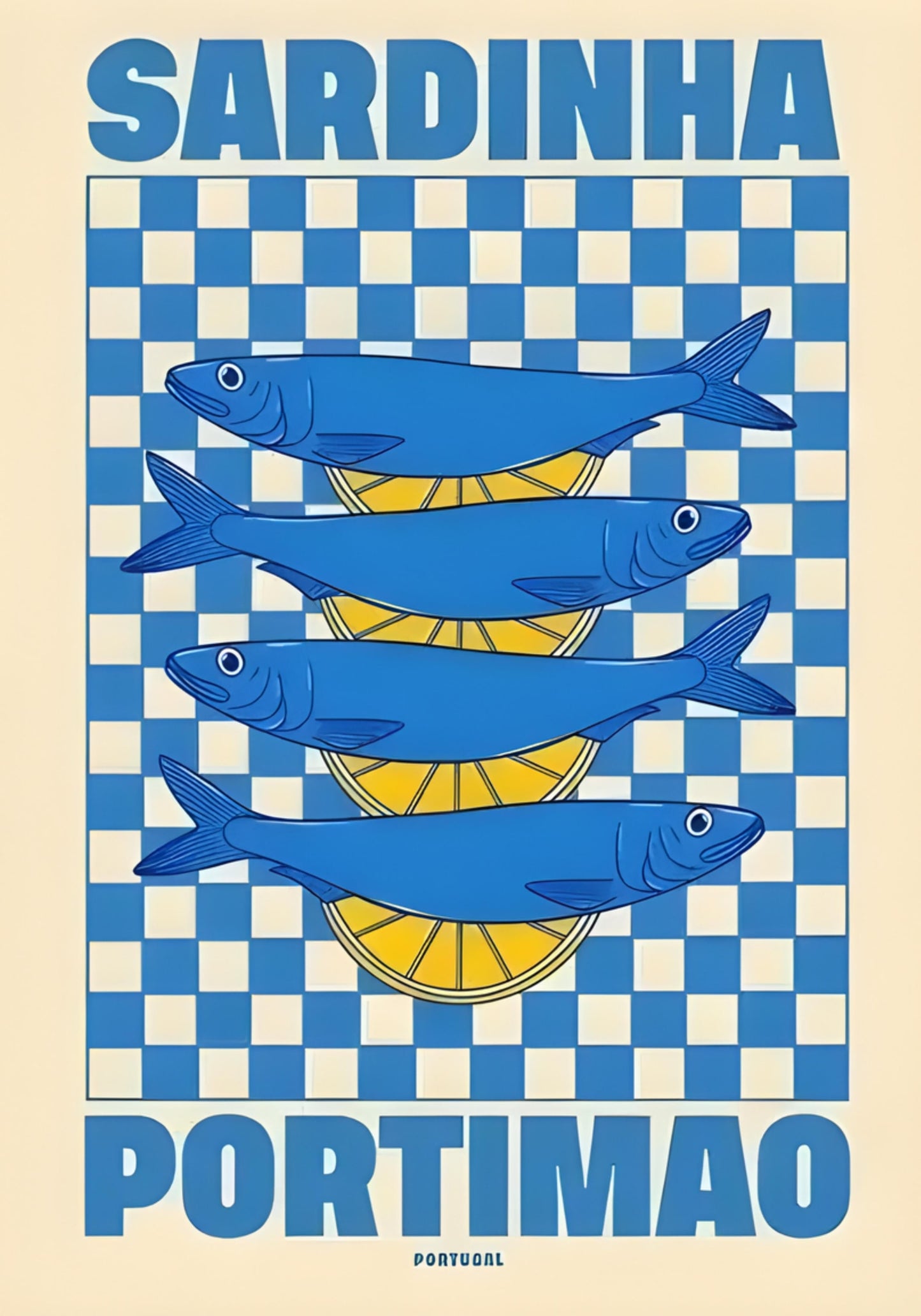 Portuguese Sardine | Portimao Coastal Art