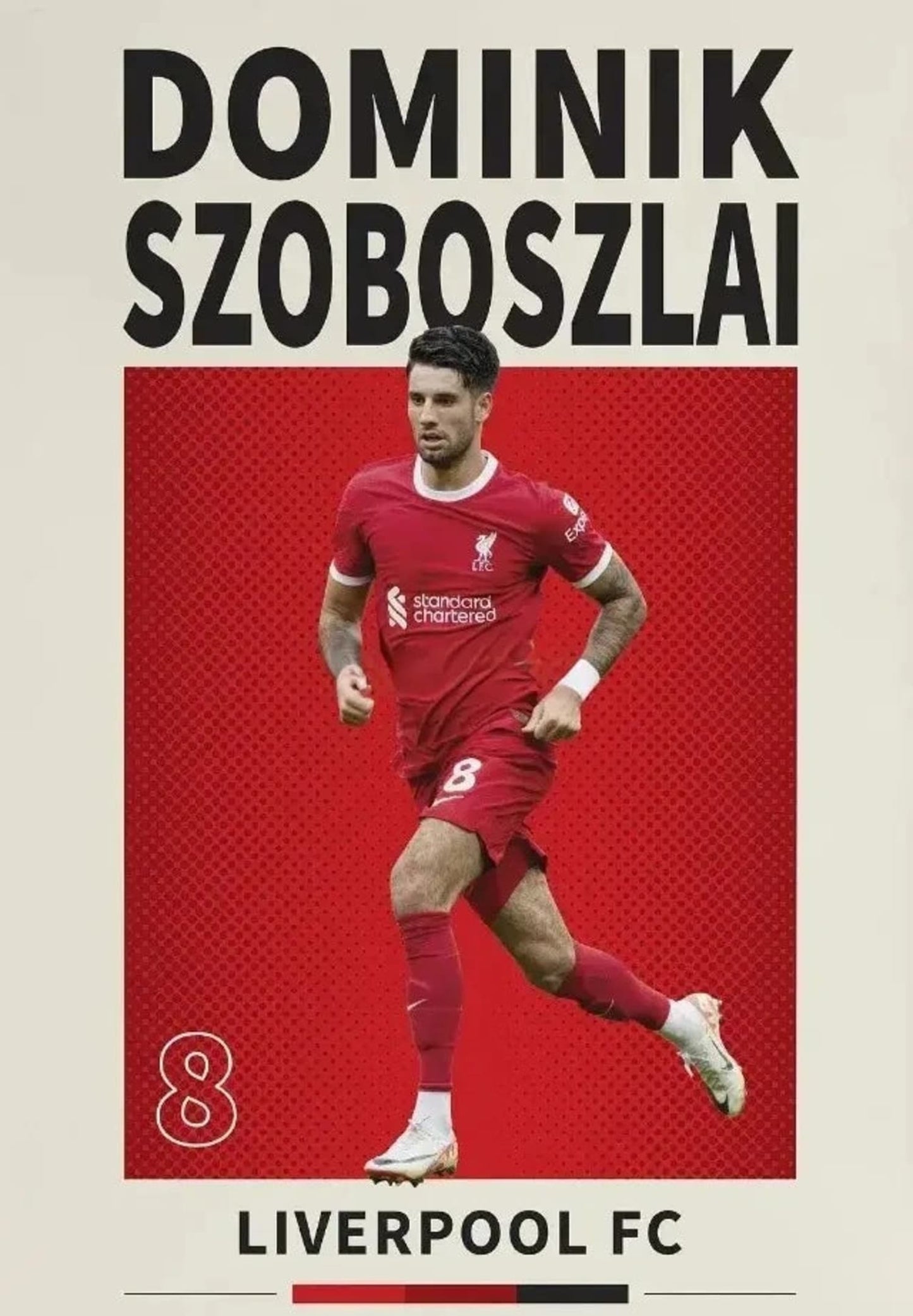 Dominik Szoboszlai | Famous Football Players Poster | Soccer Art | Sports Wall Decor
