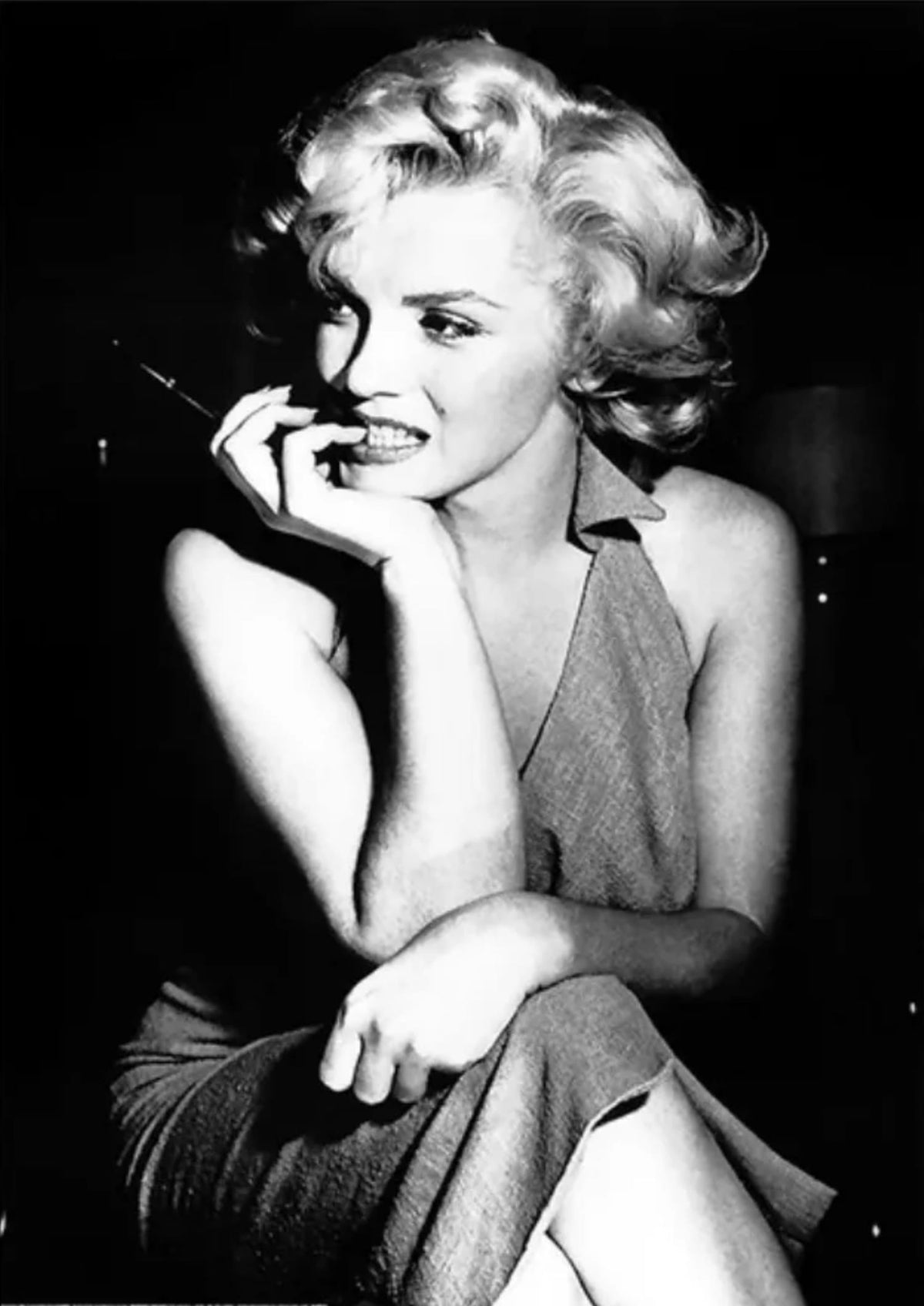 MARILYN'S PENSIVE MOMENT