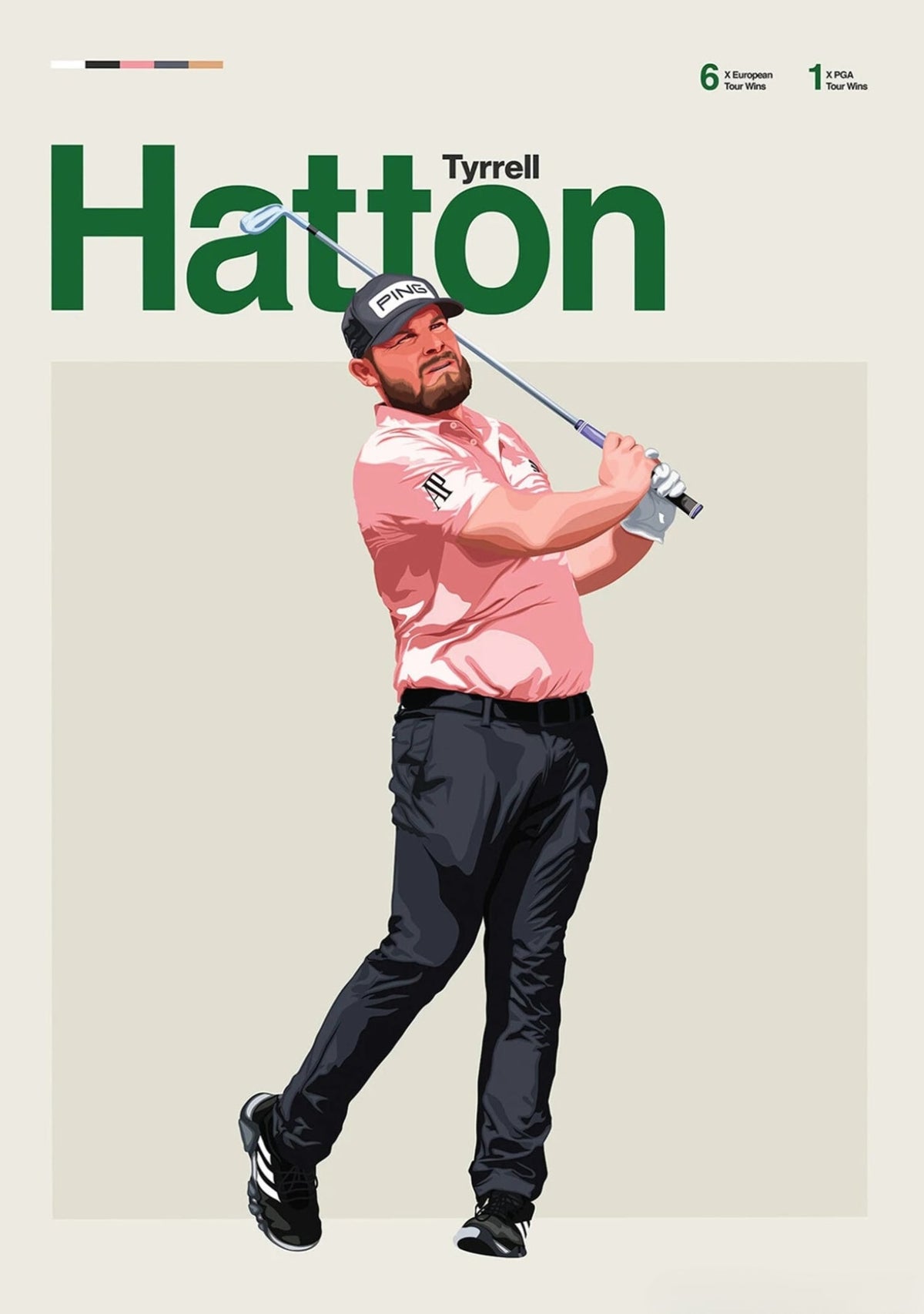 TYRREL HATTON: GOLF LEGEND