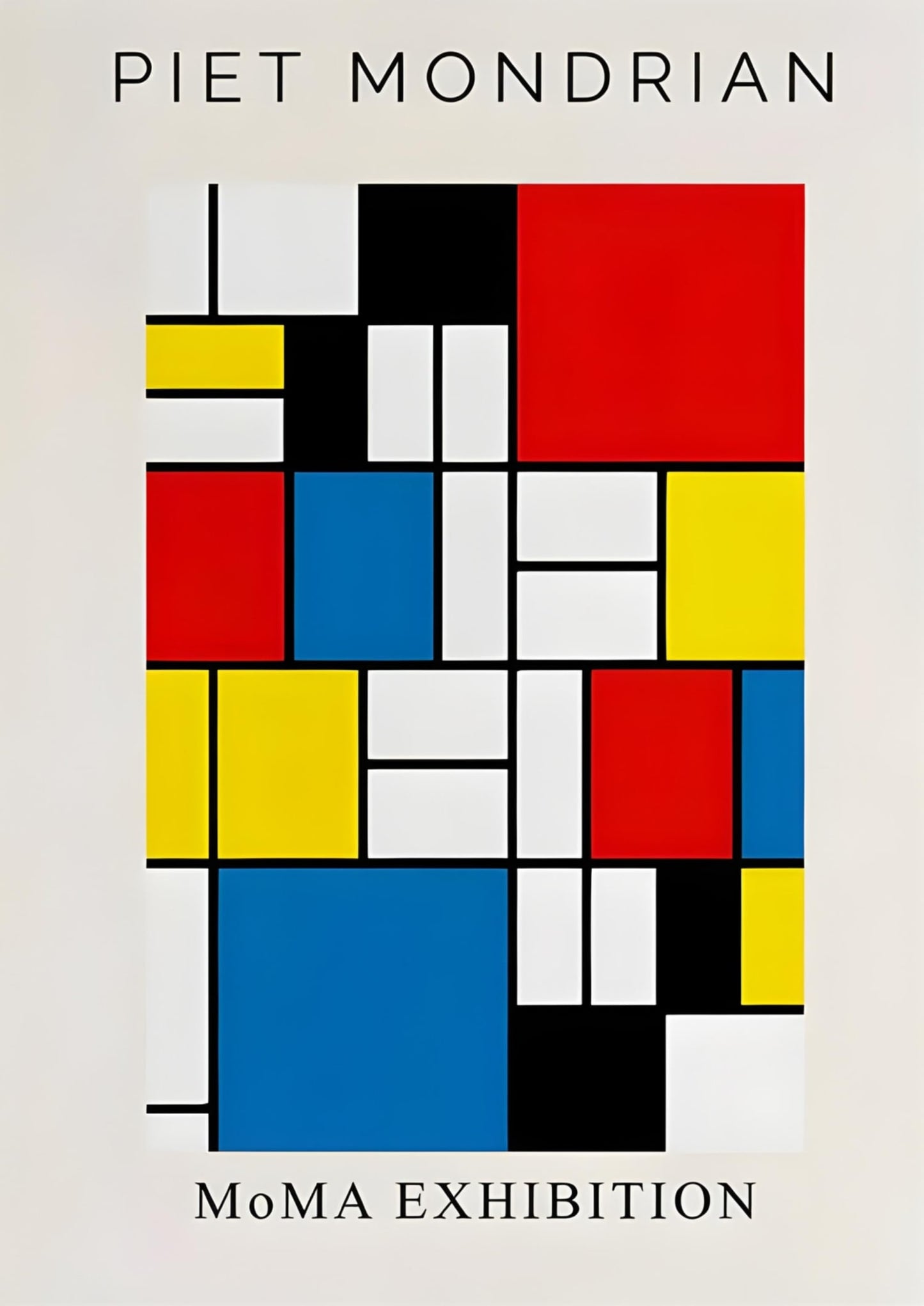 COMPOSITION OF COLOR BLOCKS