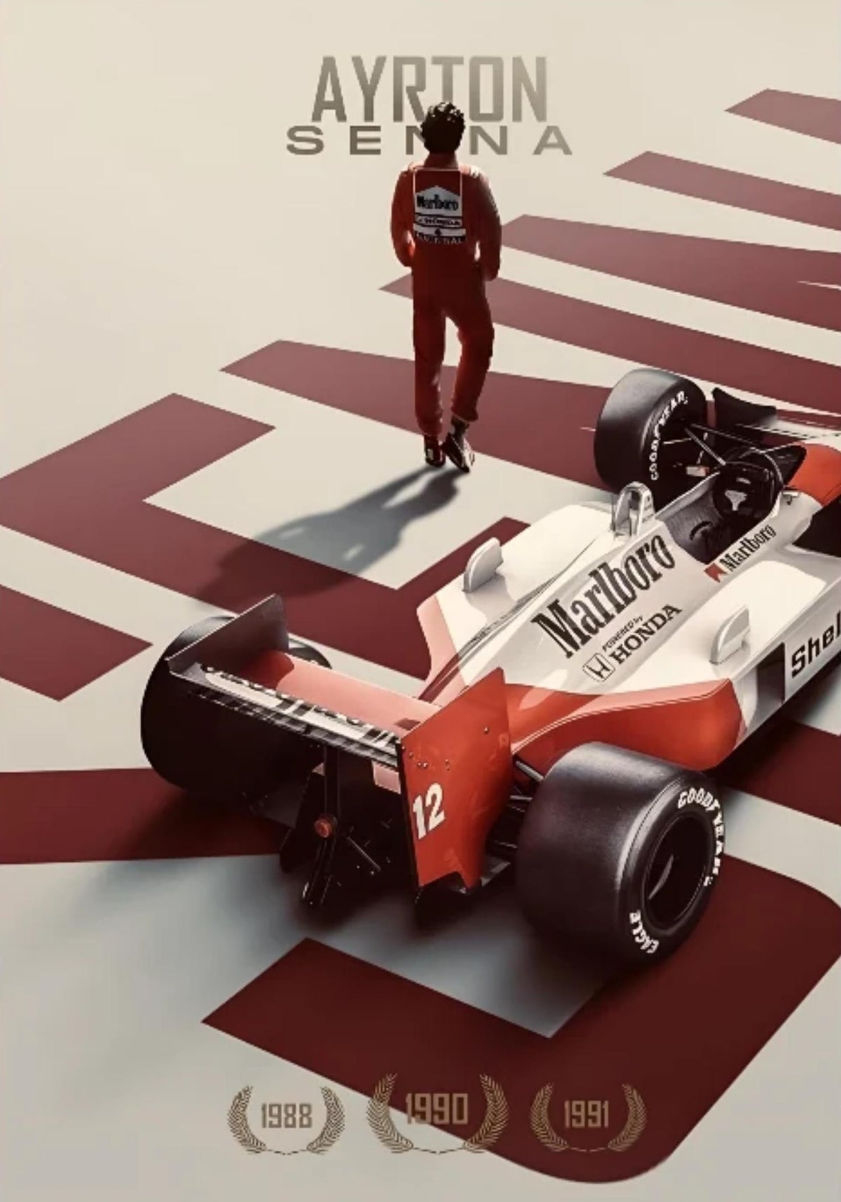 AYRTON SENNA RACING LEGEND