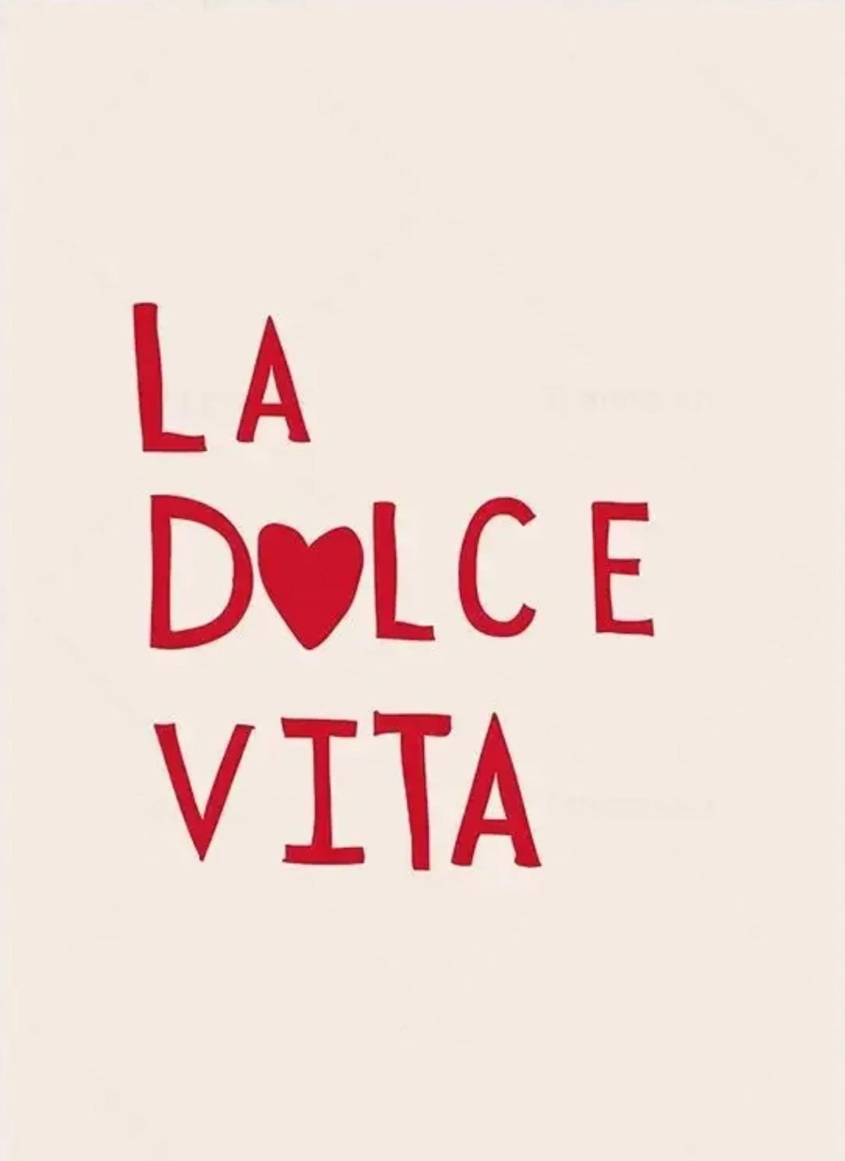 LA DOLCE LIFE