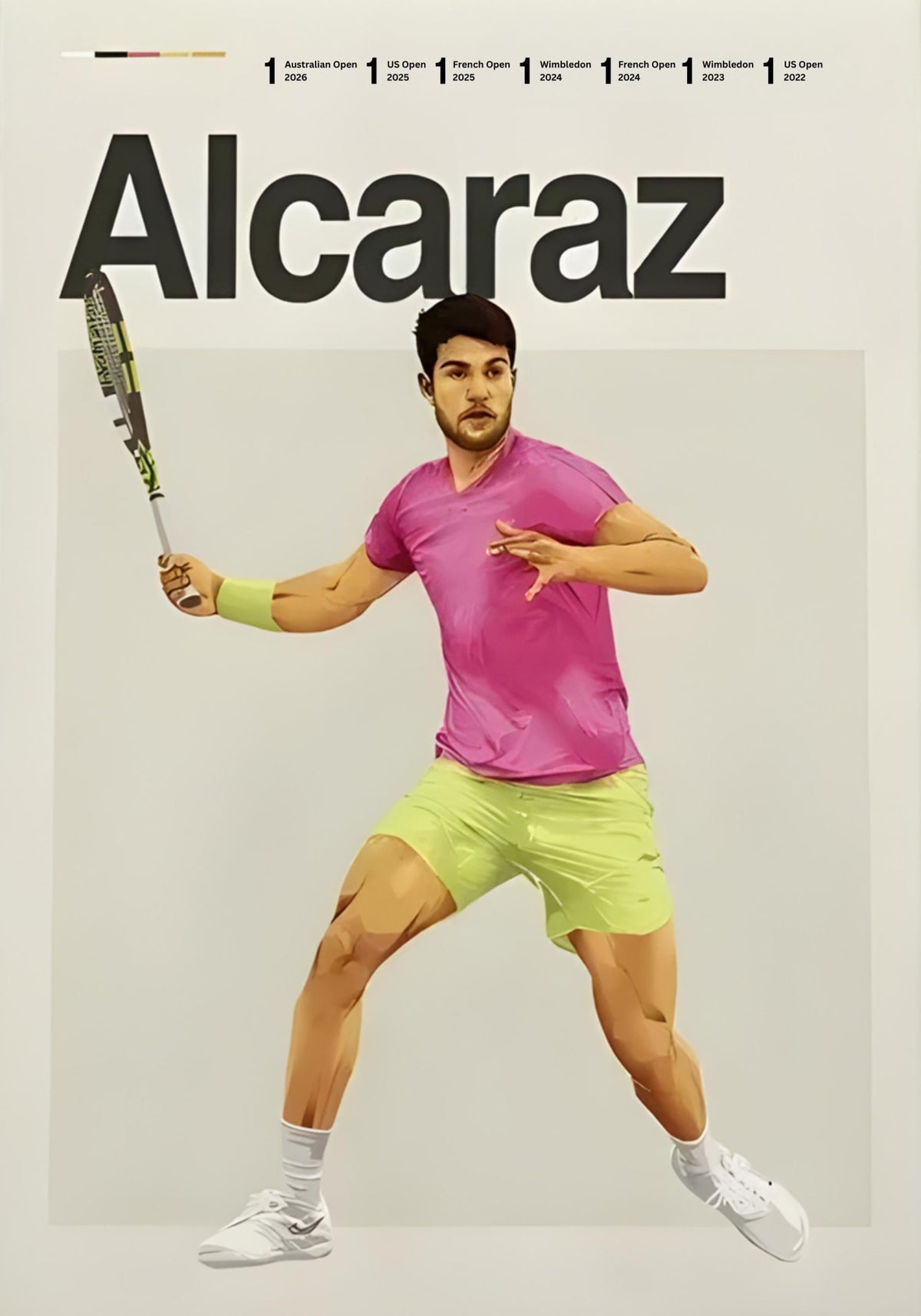 LEGENDS OF TENNIS - ALCARAZ