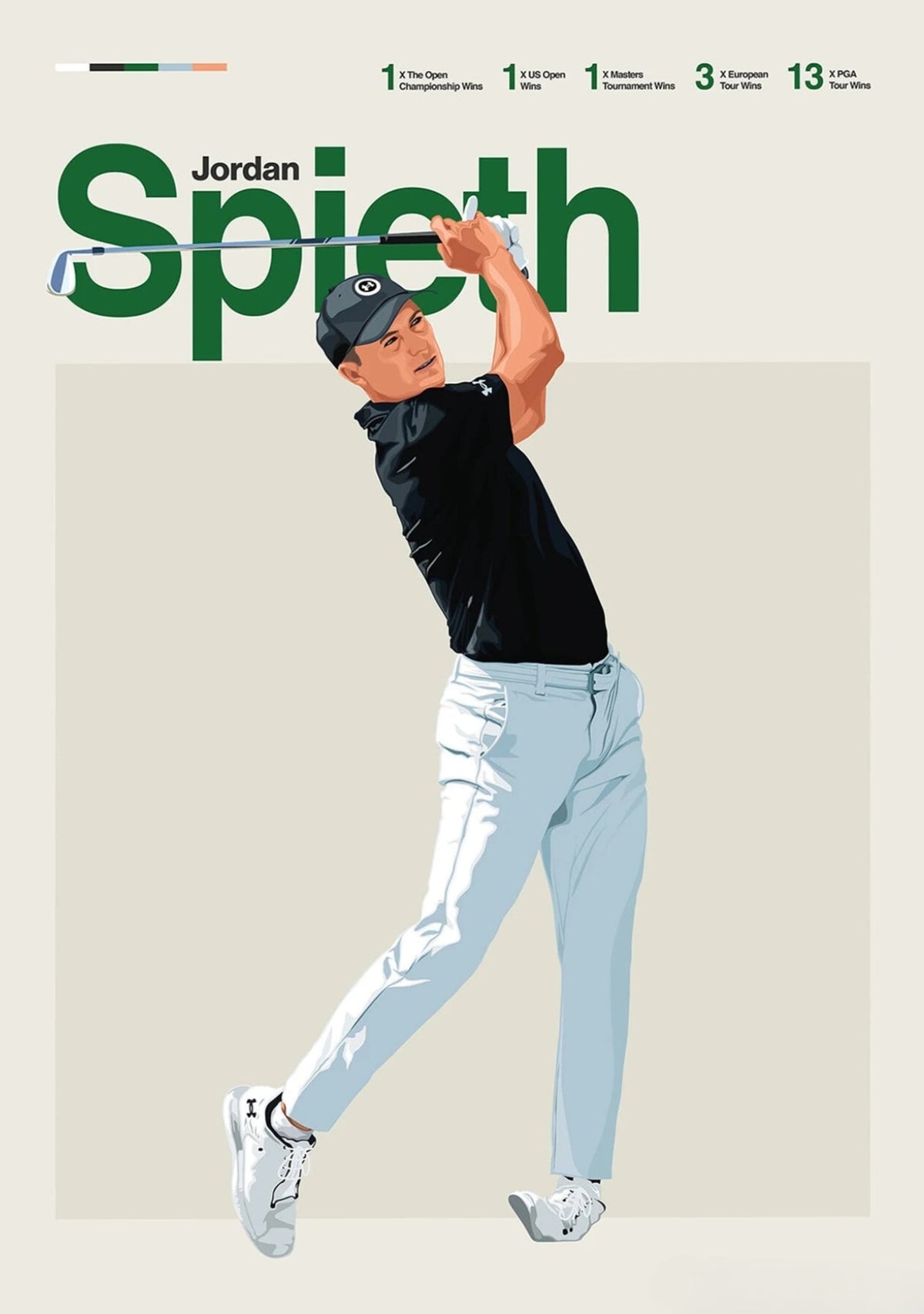 JORDAN SPIETH: GOLF LEGEND