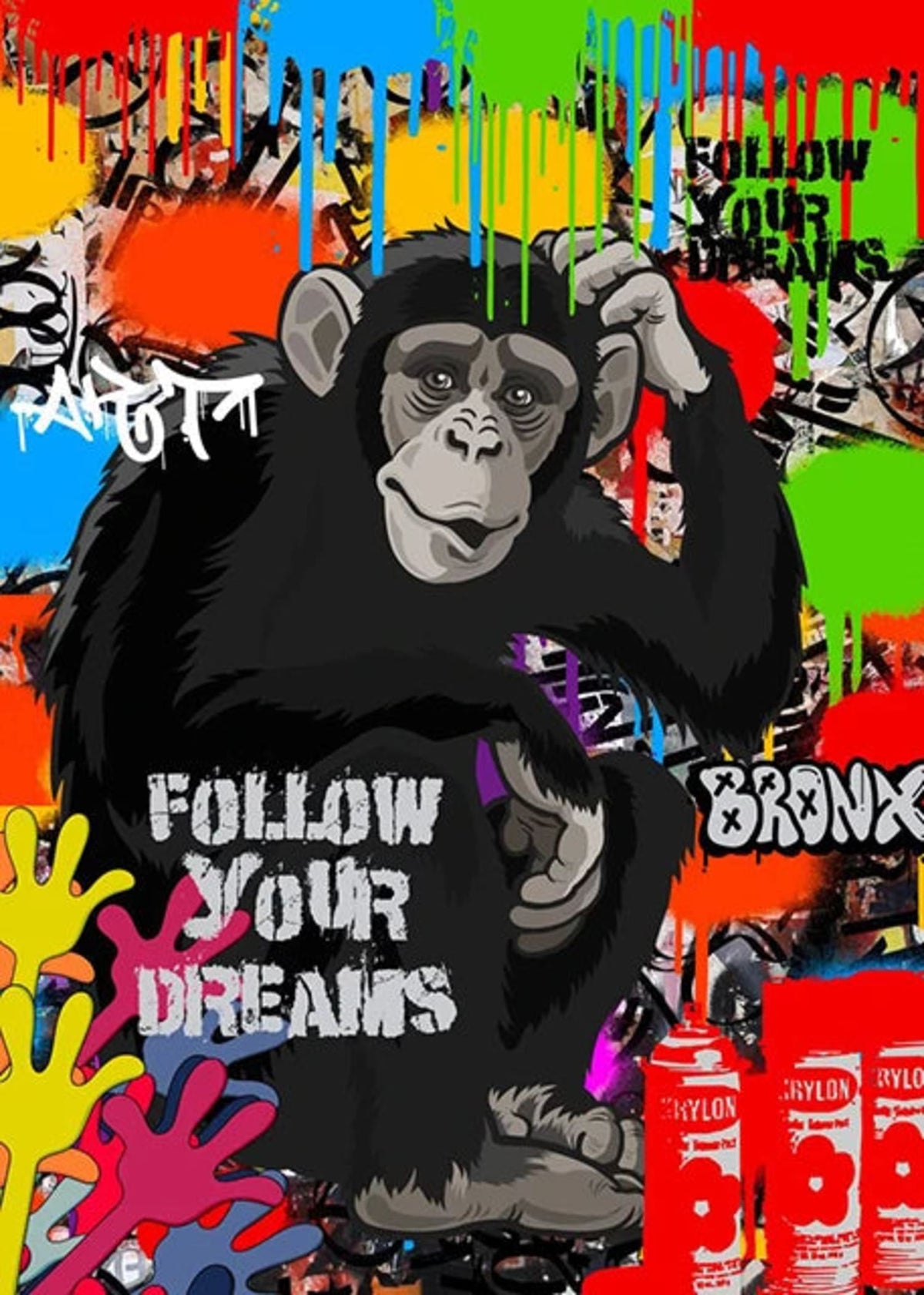 GRAFFITI POP ART: SCARFACE & MONA LISA