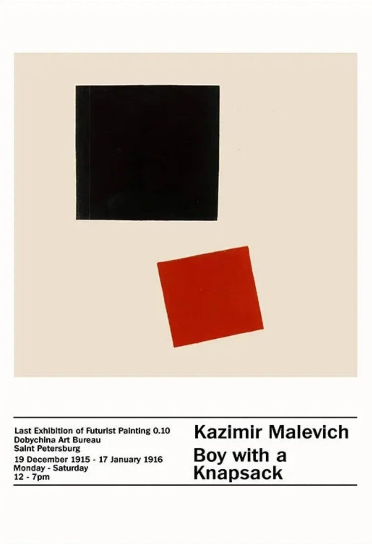 BOY WITH A KNAPSACK