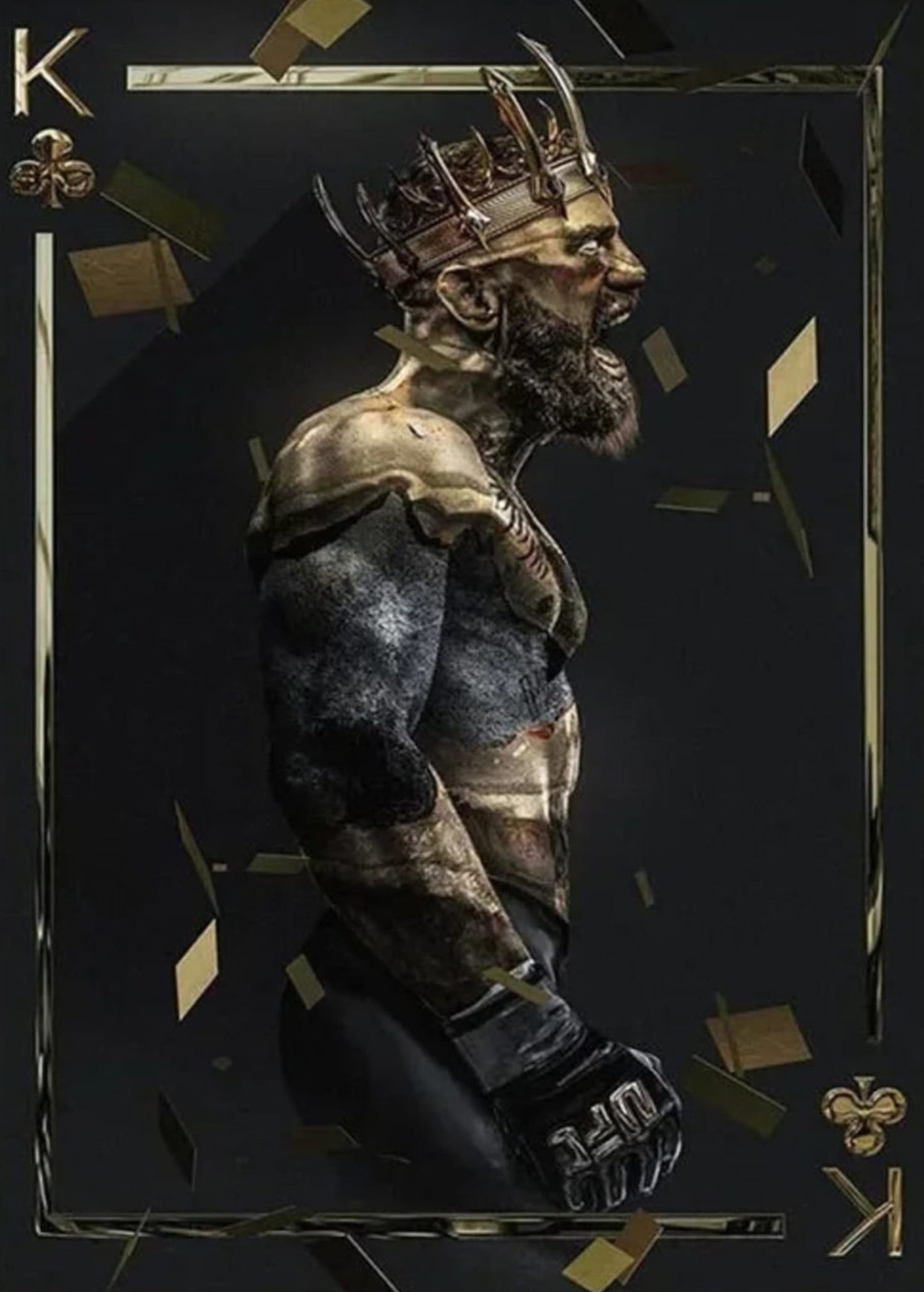 Conor McGregor Poster | Inspirational Boxing Artwork | Professional Gym Wall Decoration | UFC Fighter Motivational Print