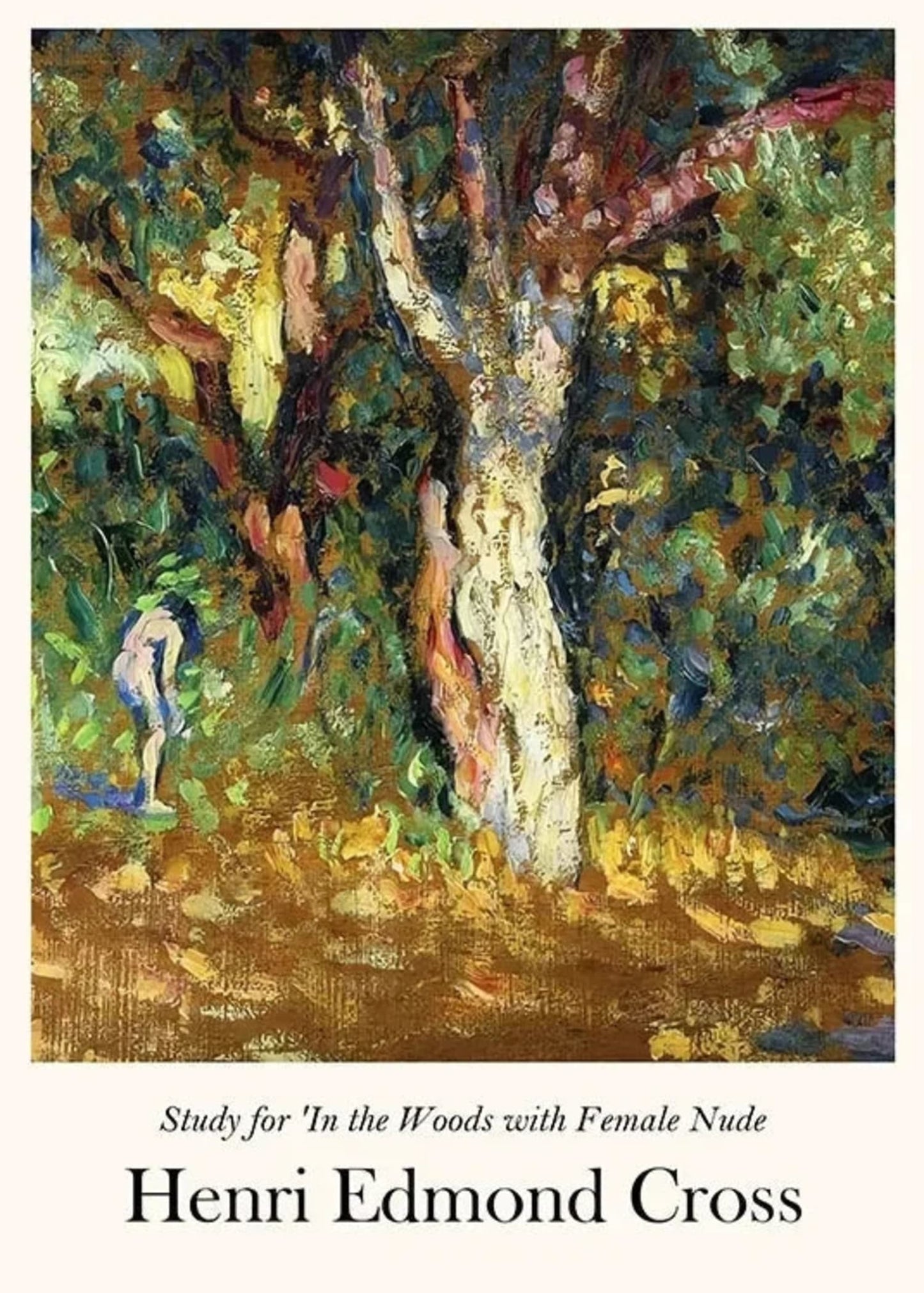 Henri Edmond Cross | In The Woods | Nature Scene