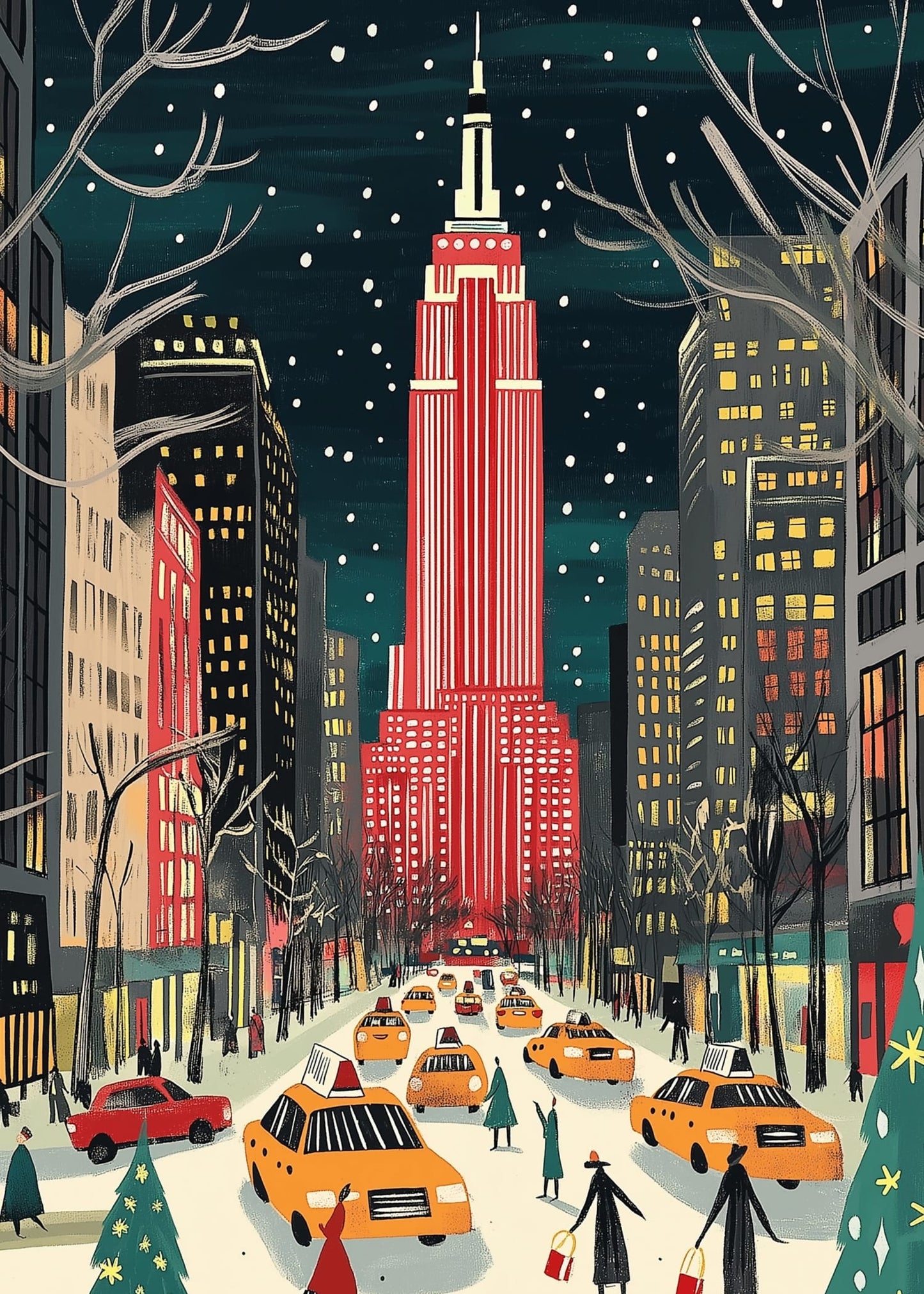 FESTIVE CITYSCAPE