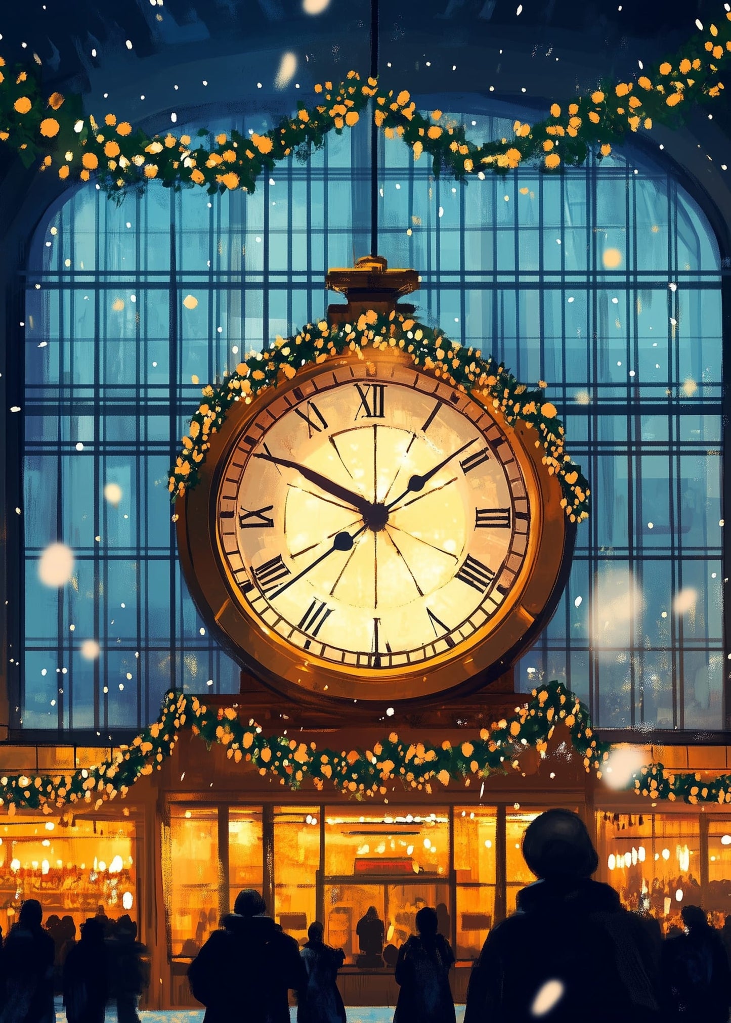 FESTIVE SNOWFALL