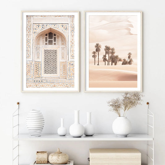 Desert Landscape Poster | Scenic Sunset | Wall Art Print | Nature Photography | Home Decor | 24x36 inches